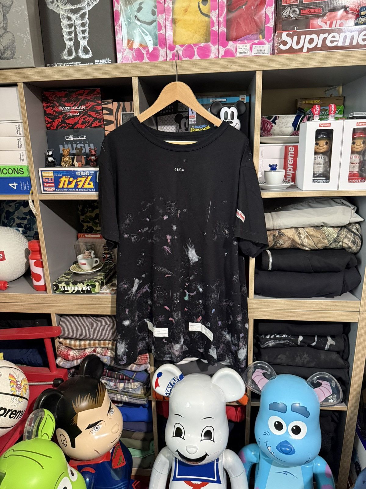 Off-White Off-White Black Seeing Things T-shirt Size US L / EU 52-54 / 3 - 1 Thumbnail