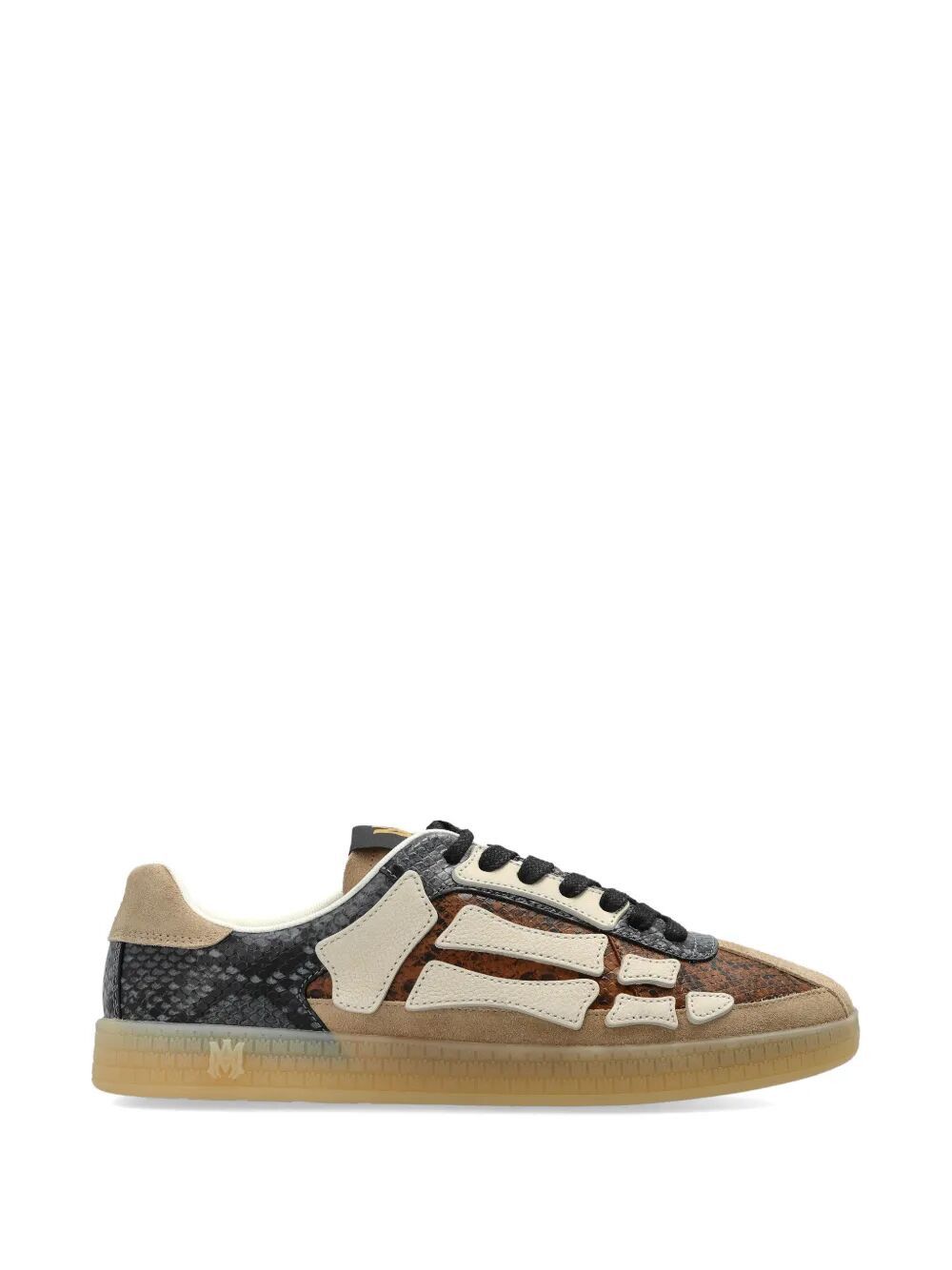 Amiri "SNAKE PACIFIC BONES" LOW TOP SNEAKERS Size US 11 / EU 44 - 1 Thumbnail