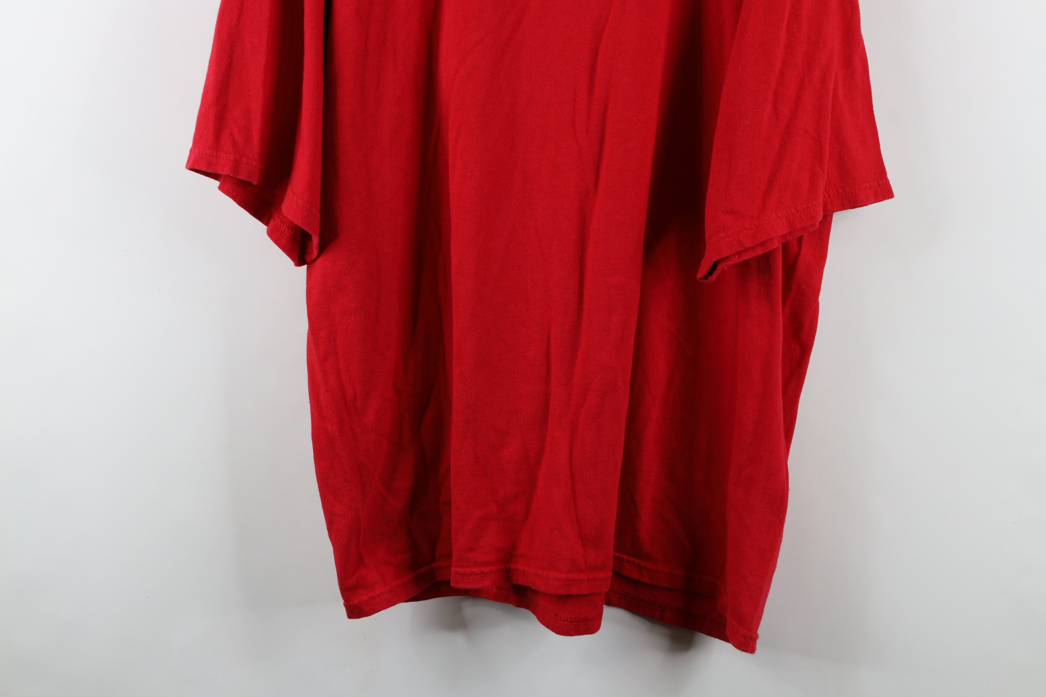 Champion × Vintage Vintage 90s Champion Jersey Short Sleeve T-Shirt Red Cotton Size US XL / EU 56 / 4 - 13 Thumbnail