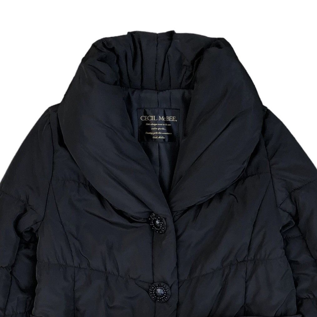 Japanese Brand CECIL McBEE Big Color Down Coat Jacket Size M / US 6-8 / IT 42-44 - 3 Thumbnail