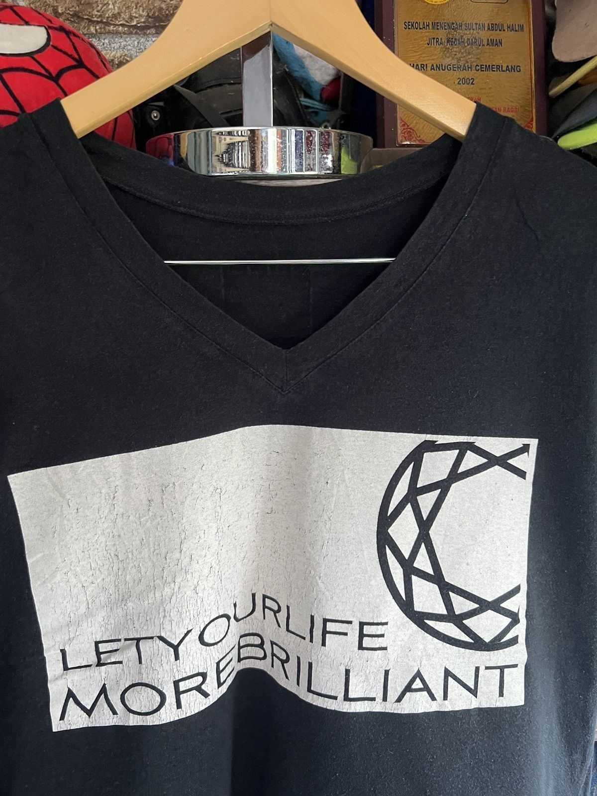 Japanese Brand 🔥Made in Japan Feelcycle Newyork V Neck Tee Size US M / EU 48-50 / 2 - 3 Thumbnail