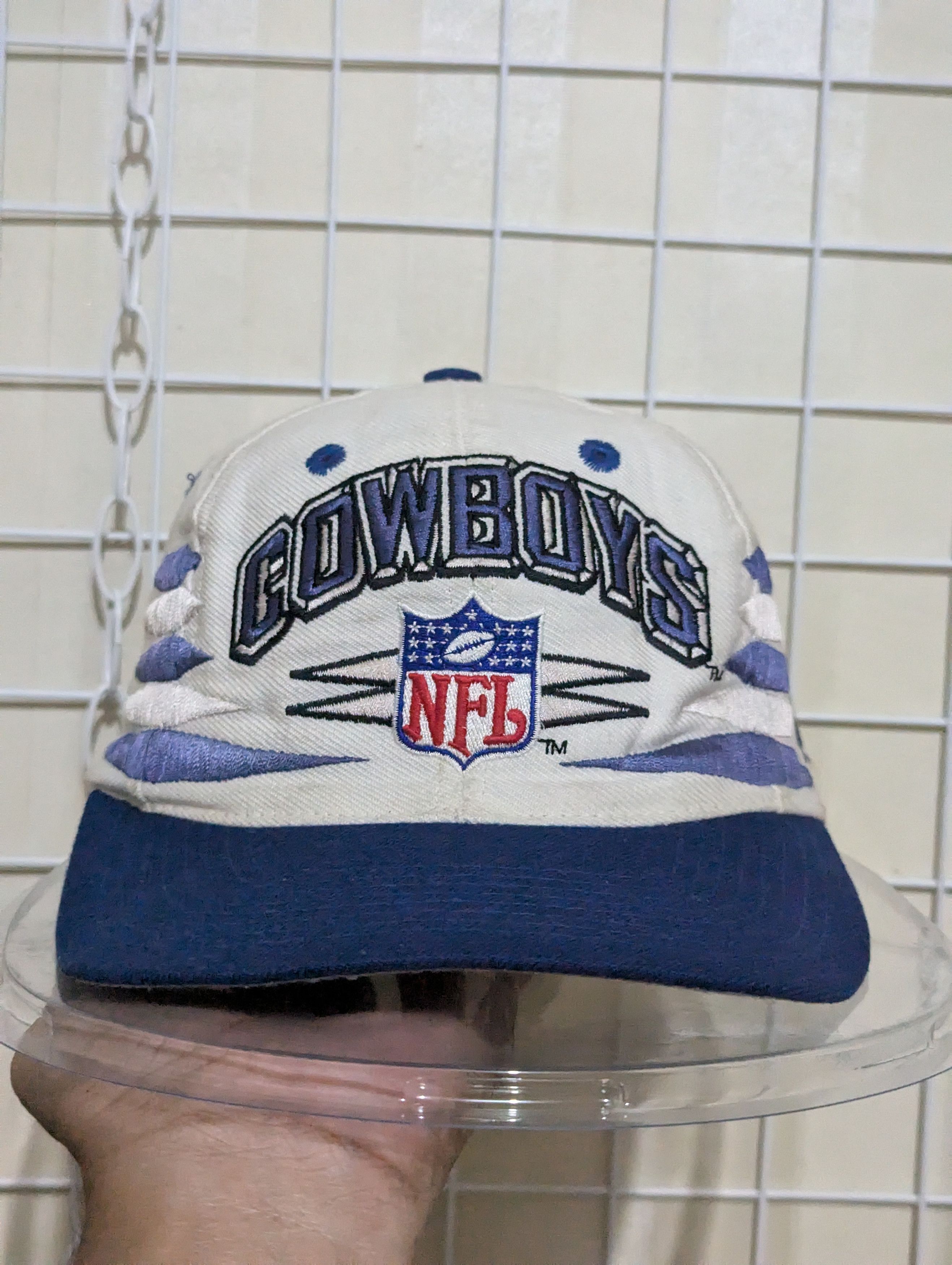 Vintage Dallas Cowboys Diamond Logo Athletic Snapback Hat 1990’s Pro Line VTG offers