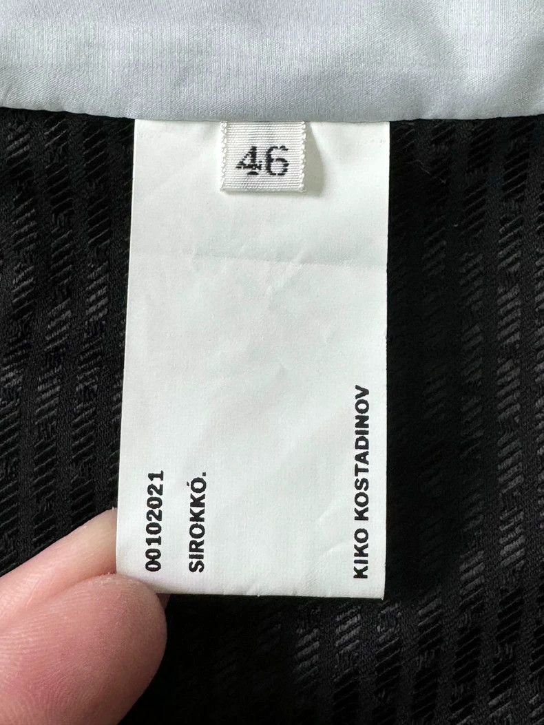 Kiko Kostadinov KIKO KOSTADINOV Hydra Openwork Jacket with Double-Layer Zi Size US M / EU 48-50 / 2 - 7 Thumbnail