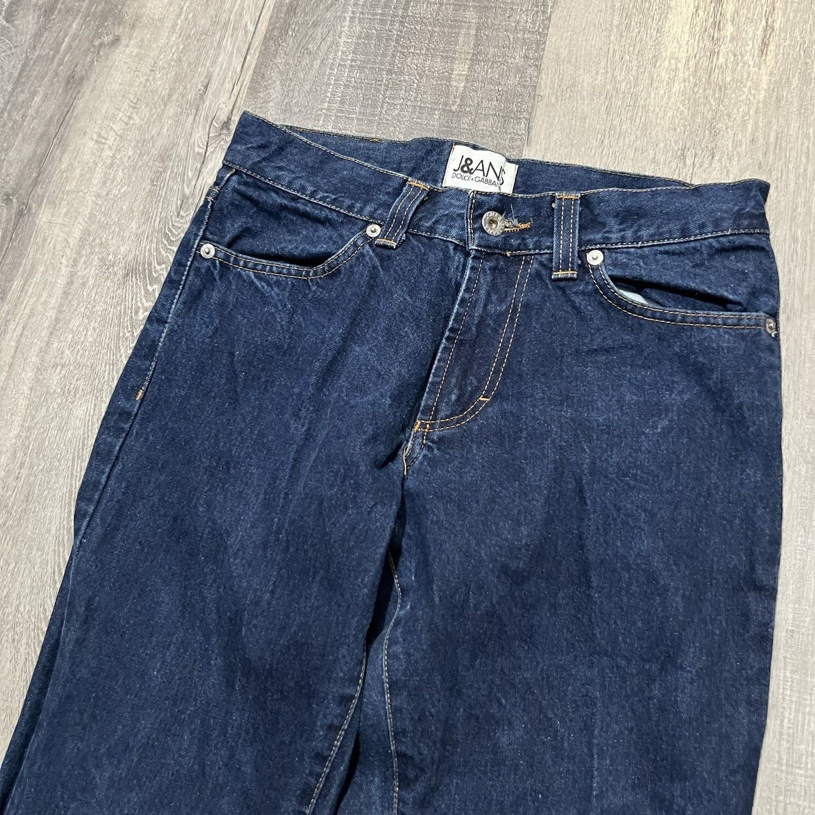 Dolce & Gabbana Dolce & Gabbana D&G ITTIERRE Spa VTG Dark Boot Cut Jeans 29 Size 29" - 3 Thumbnail