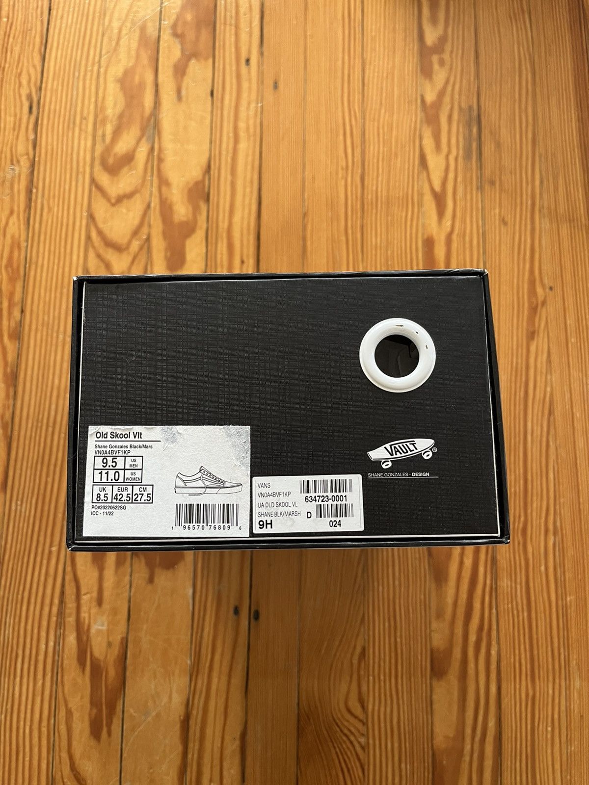 Vans Vans Shane Gonzales Vault Old Skool Leather Black Hard Alice Size US 9.5 / EU 42-43 - 8 Thumbnail