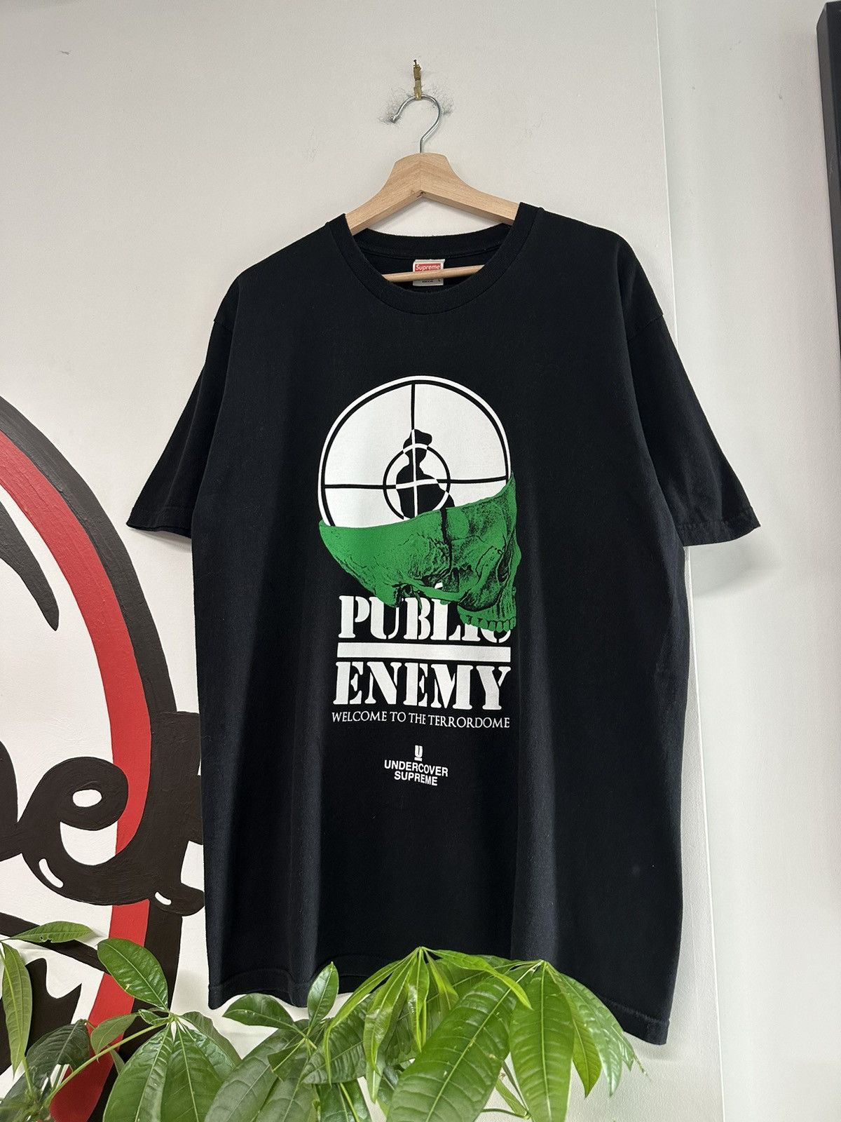 Public enemy x supreme tee sale