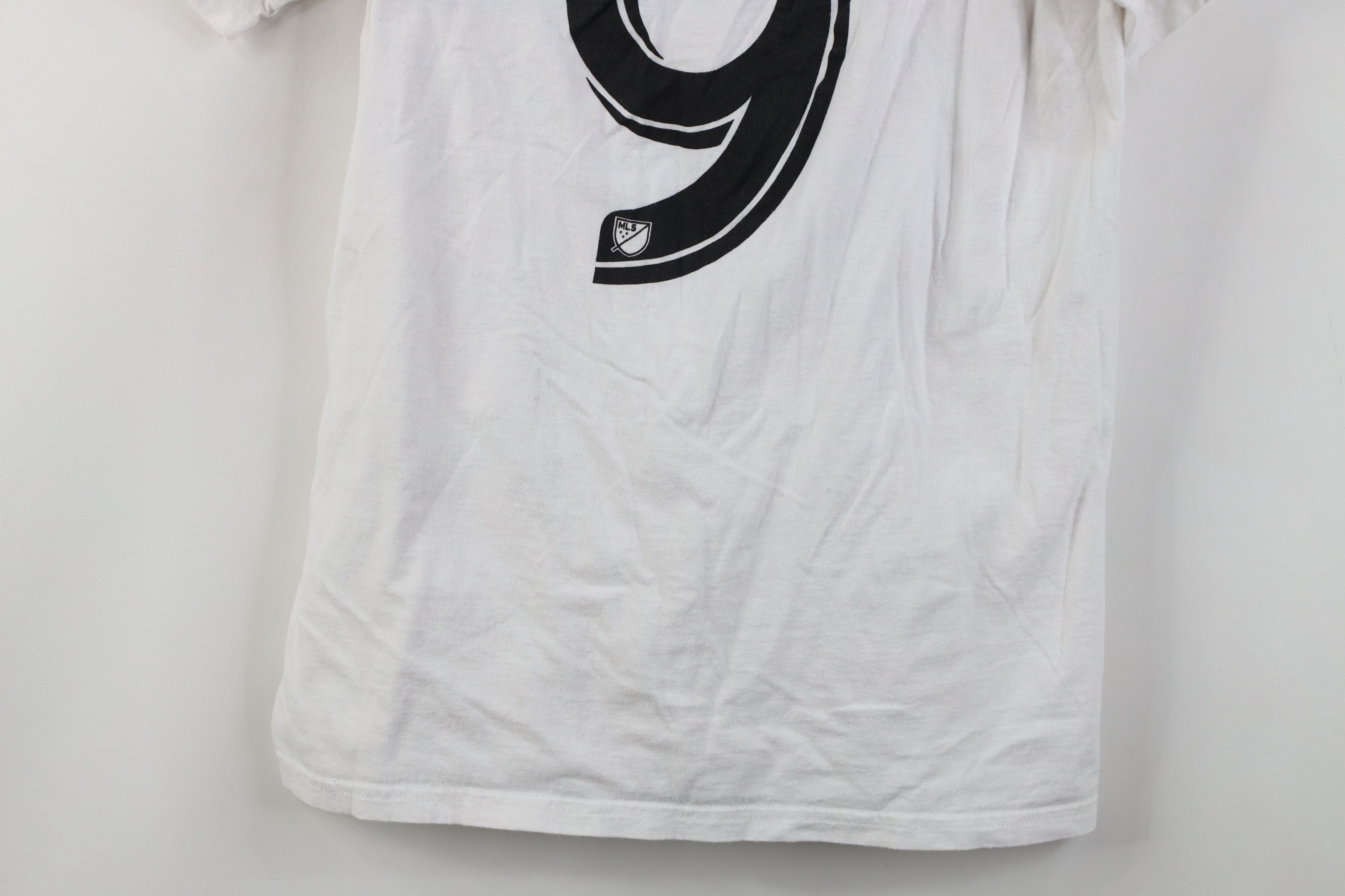 Adidas Vintage Y2K Adidas DC United Soccer Jersey T-Shirt White #9 Size US S / EU 44-46 / 1 - 16 Thumbnail