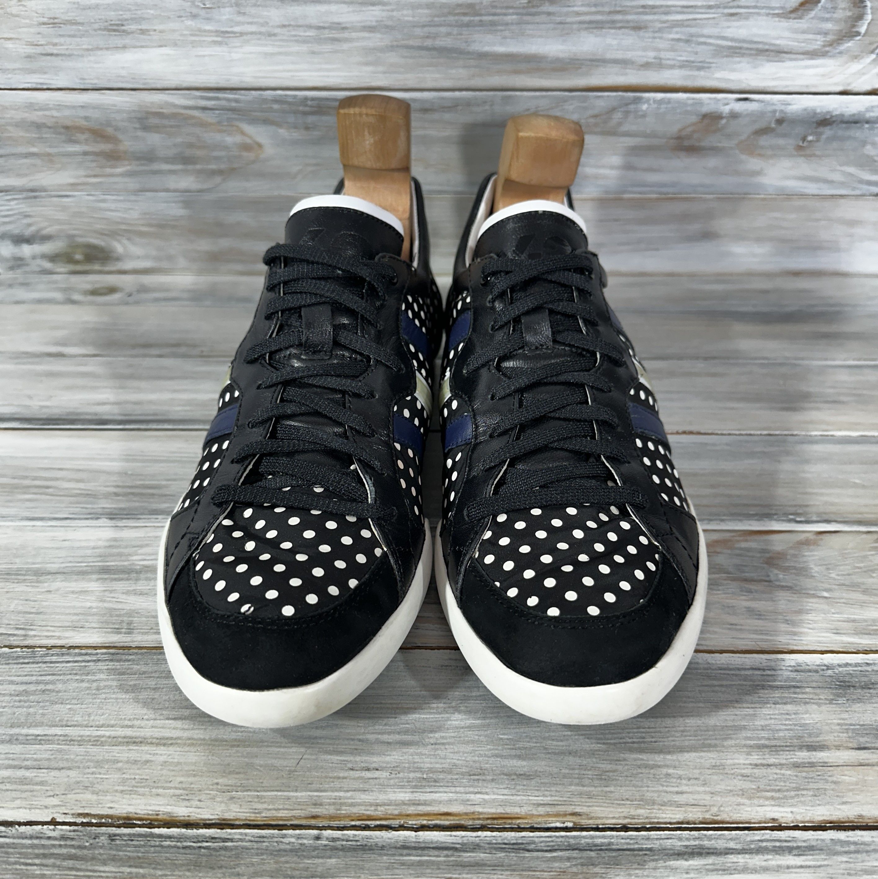 Adidas Yohji Yamamoto Adidas Leather Suede Sneakers Luxury Brand Size US 7.5 / IT 37.5 - 3 Thumbnail