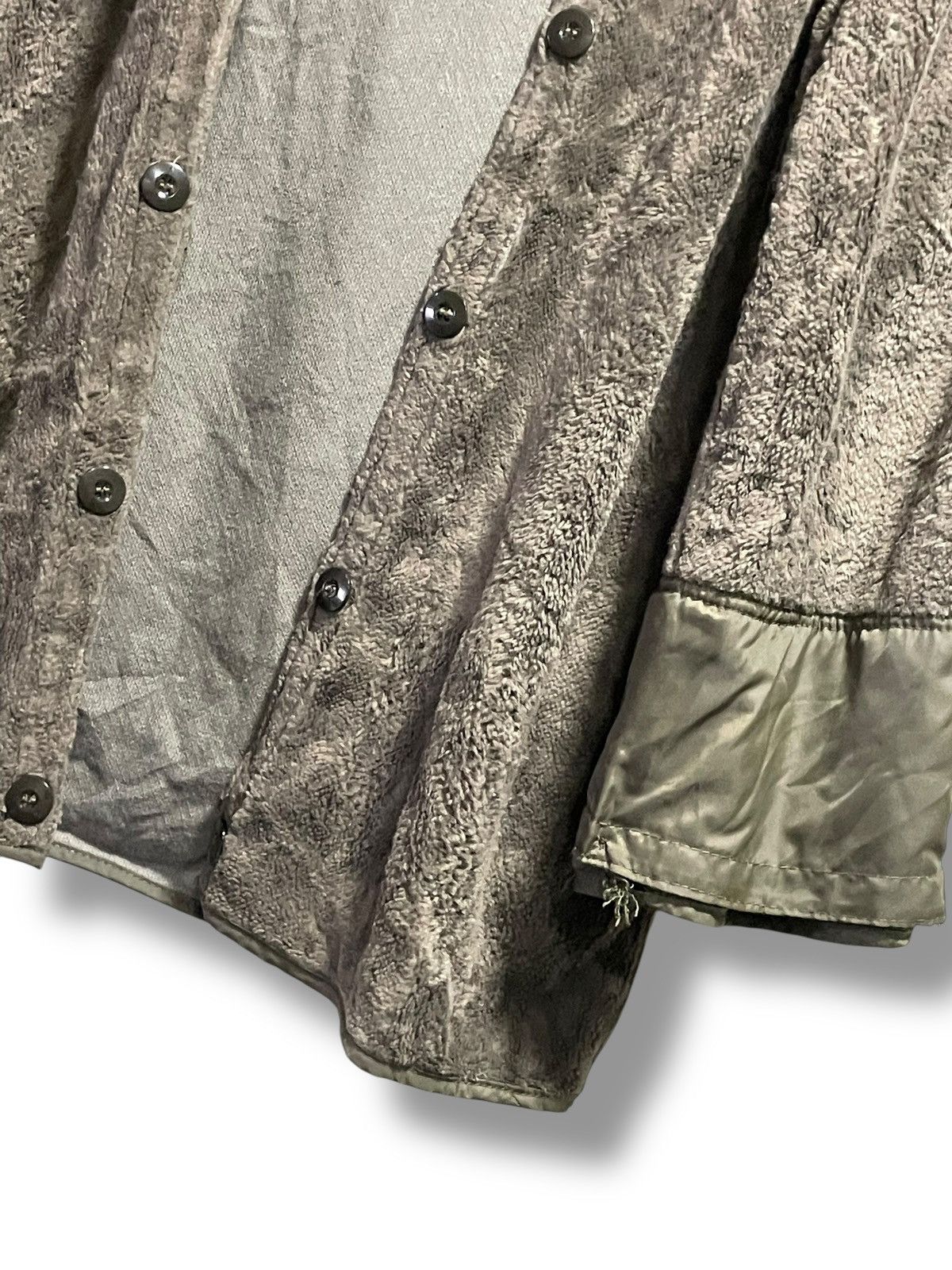 Japanese Brand × Vintage M&S Brand Fleece Button Up Outerwear Jacket (75) Size US M / EU 48-50 / 2 - 3 Thumbnail