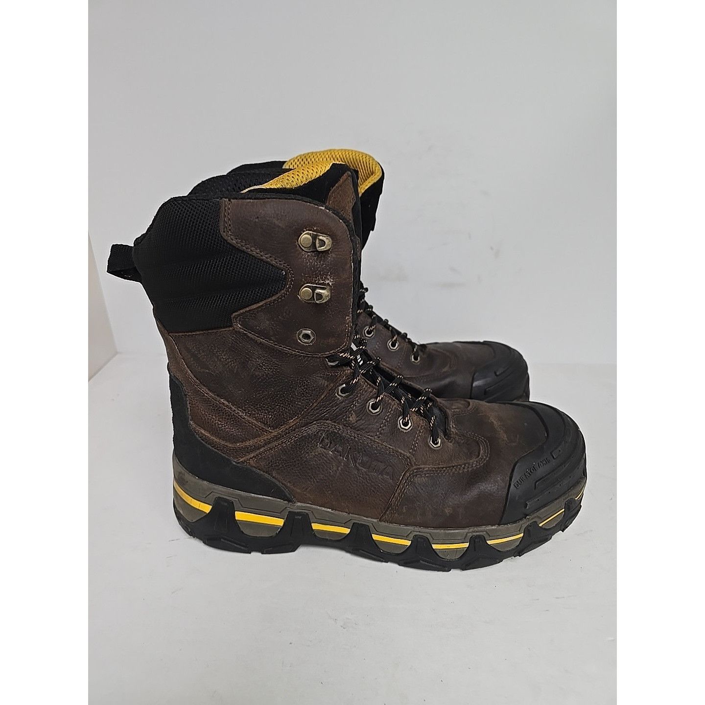 Other Dakota Men's 8'' 8550 Comp Toe CP Work Boots Brown 13M Size US 13 / EU 46 - 2 Thumbnail