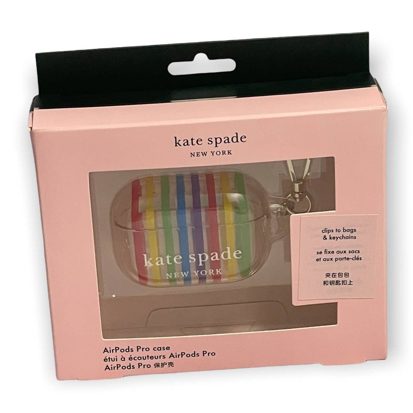 Kate Spade Kate Spade rainbow airpods pro case New Size ONE SIZE - 5 Thumbnail