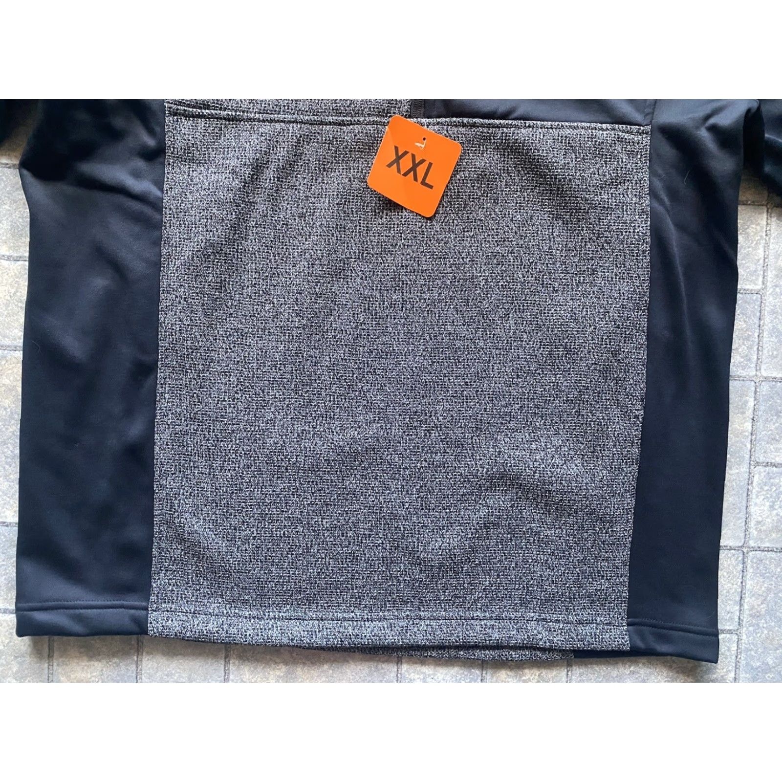 Spyder NWT Spyder Jacket 2XL Men Gray 1/4 Zip Pullover Pocket Logo Black Polyester Jacket Size US XXL / EU 58 / 5 - 3 Thumbnail