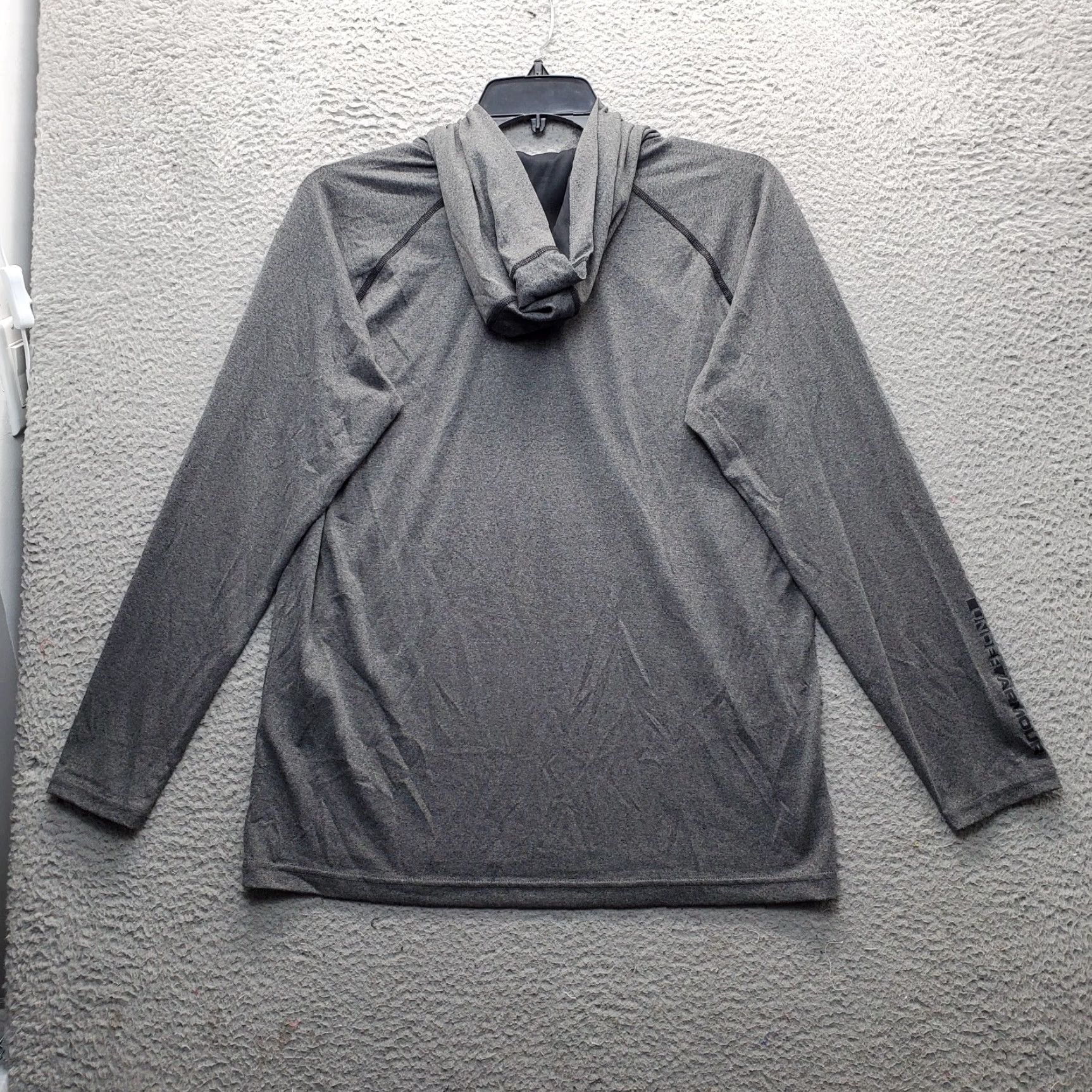 Under Armour Under Armour Hoodie Mens M Gray Regular Fit HeatGear Long Sleeve Logo Size US M / EU 48-50 / 2 - 2 Thumbnail
