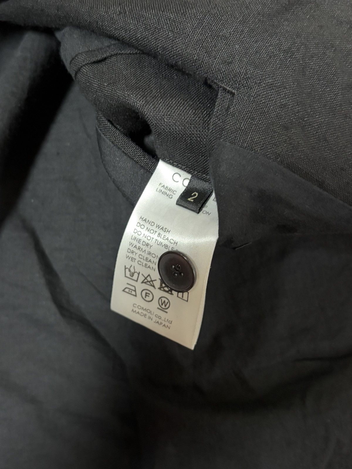Comoli [2] Comoli 24ss Canapa short zip jacket Size US M / EU 48-50 / 2 - 5 Thumbnail
