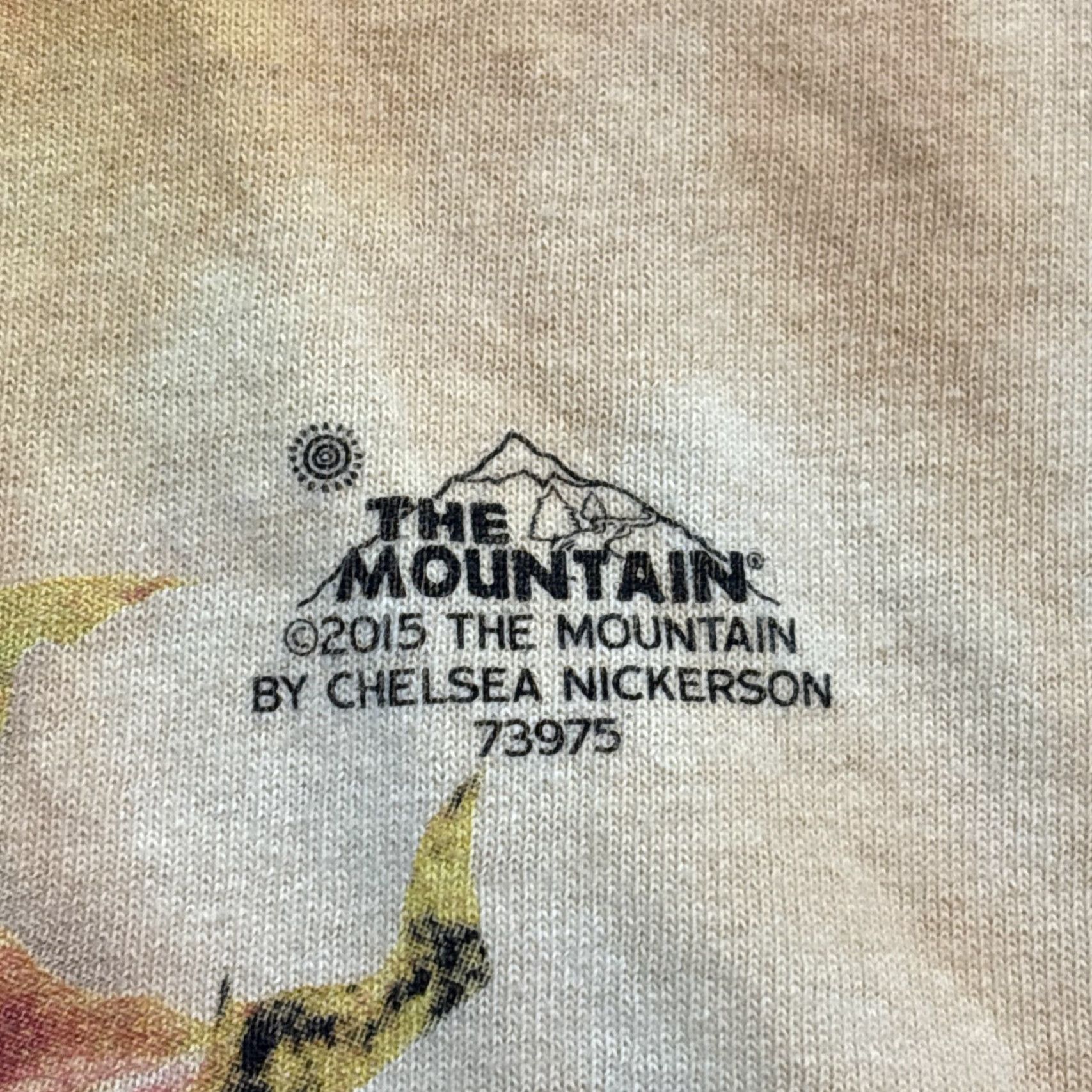 The Mountain VINTAGE Y2K Kitten Cat Pumpkin Patch Fall Forest Burnt Orange Tye Dye T-Shirt 3XL 2015 Size US XXL / EU 58 / 5 - 3 Thumbnail