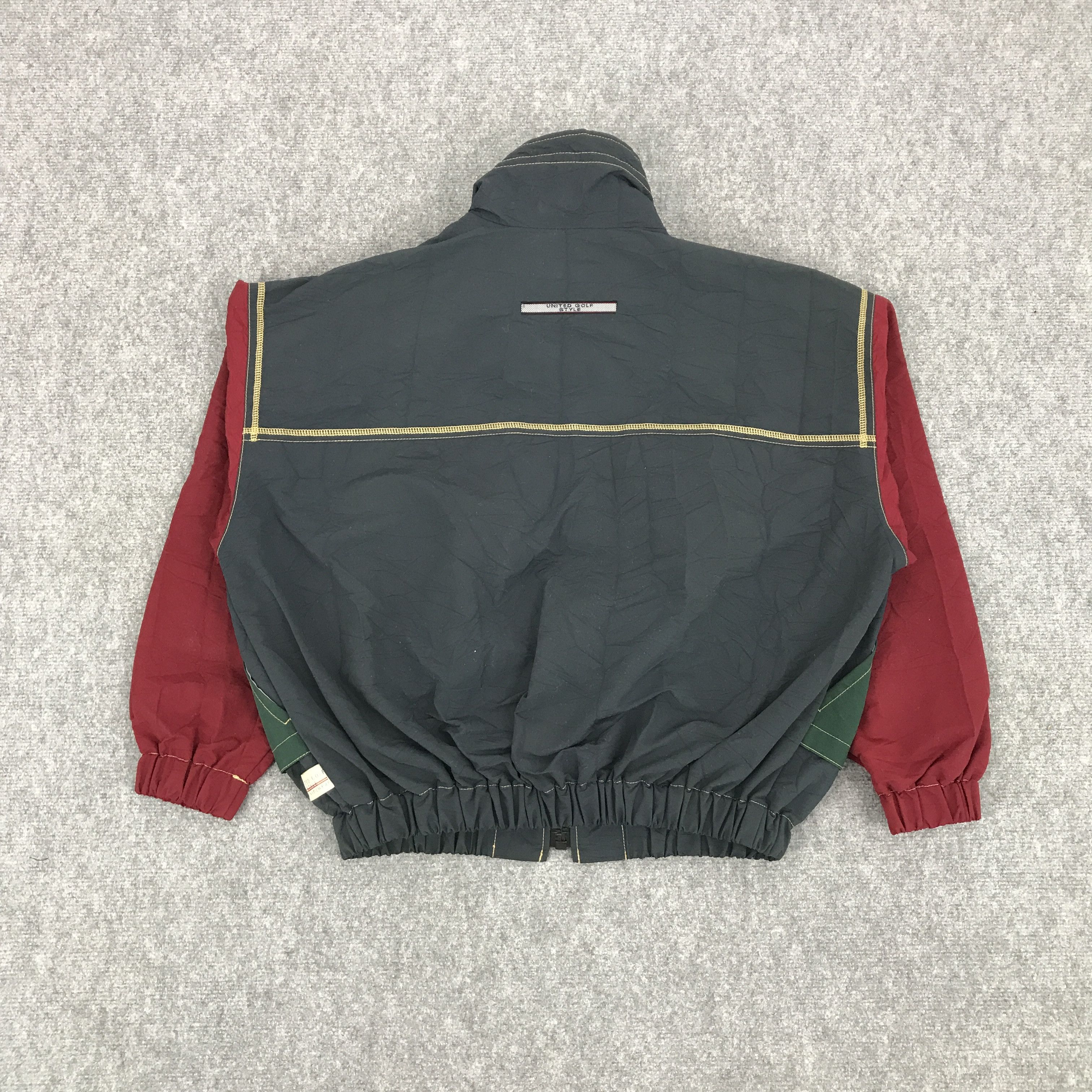 Japanese Brand UNITED GOLF STYLE BOMBER ZIPPER JACKET Size US M / EU 48-50 / 2 - 5 Thumbnail
