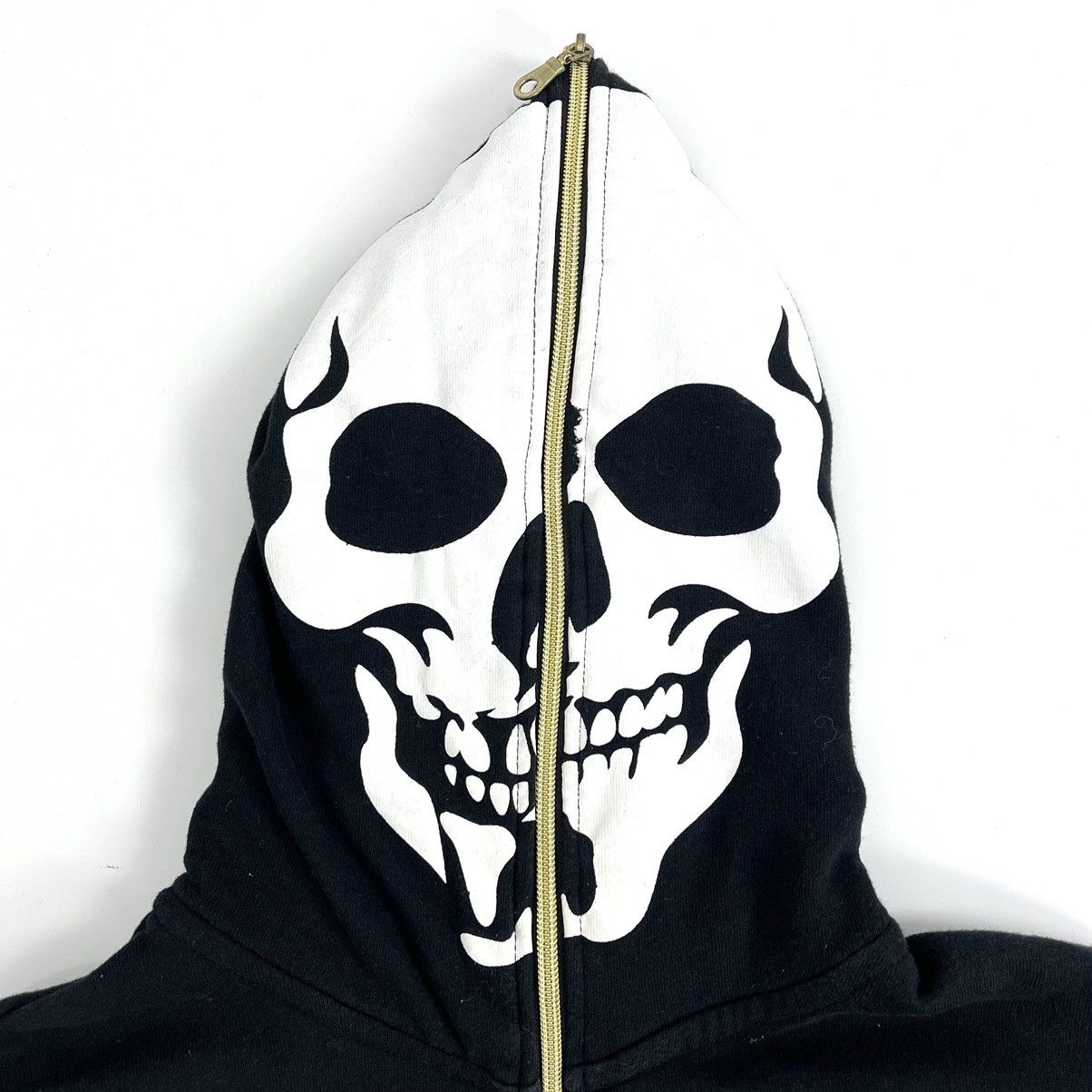If Six Was Nine 2000s Skeleton Dangerous Warning “Love Rock” Full Zip Hoodie Size US M / EU 48-50 / 2 - 8 Thumbnail