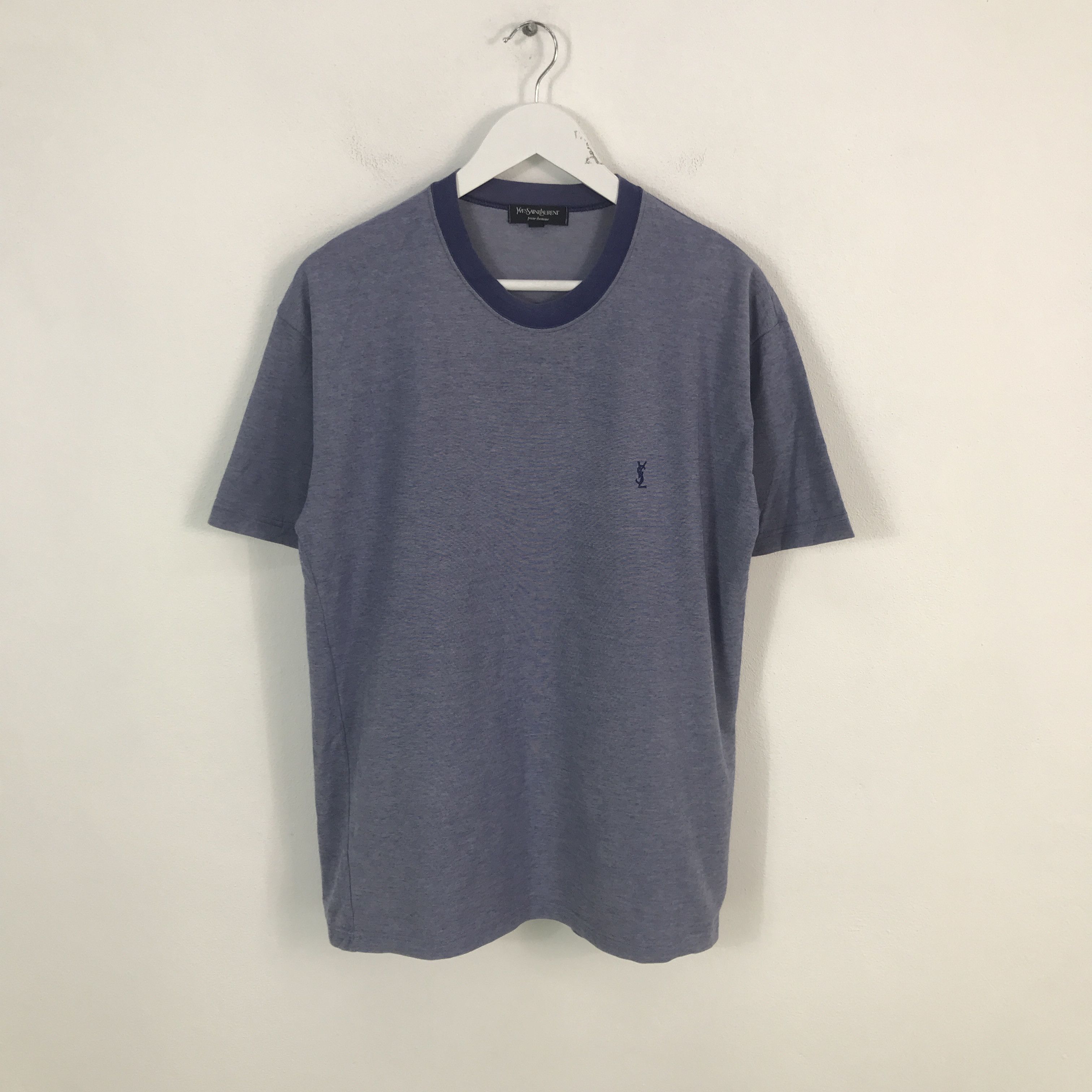 Designer × Yves Saint Laurent Rare Yves Saint Laurent T-shirt Size US L / EU 52-54 / 3 - 1 Thumbnail