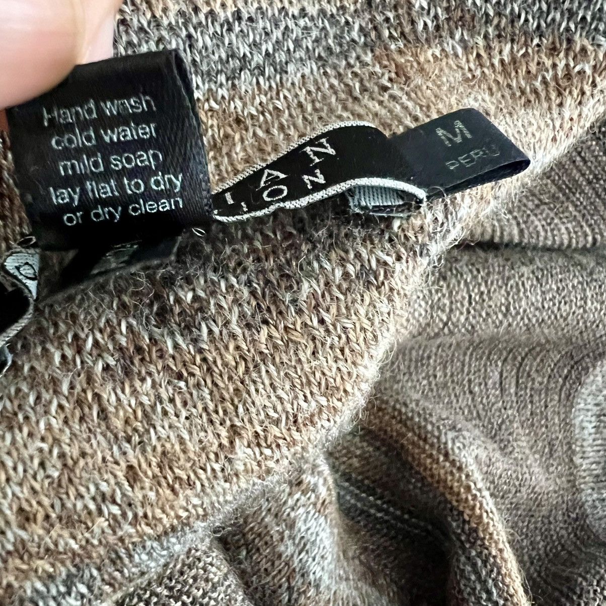 Other Peruvian Connection Baby Alpaca Silk Open Knit Cardigan M Size M / US 6-8 / IT 42-44 - 6 Thumbnail