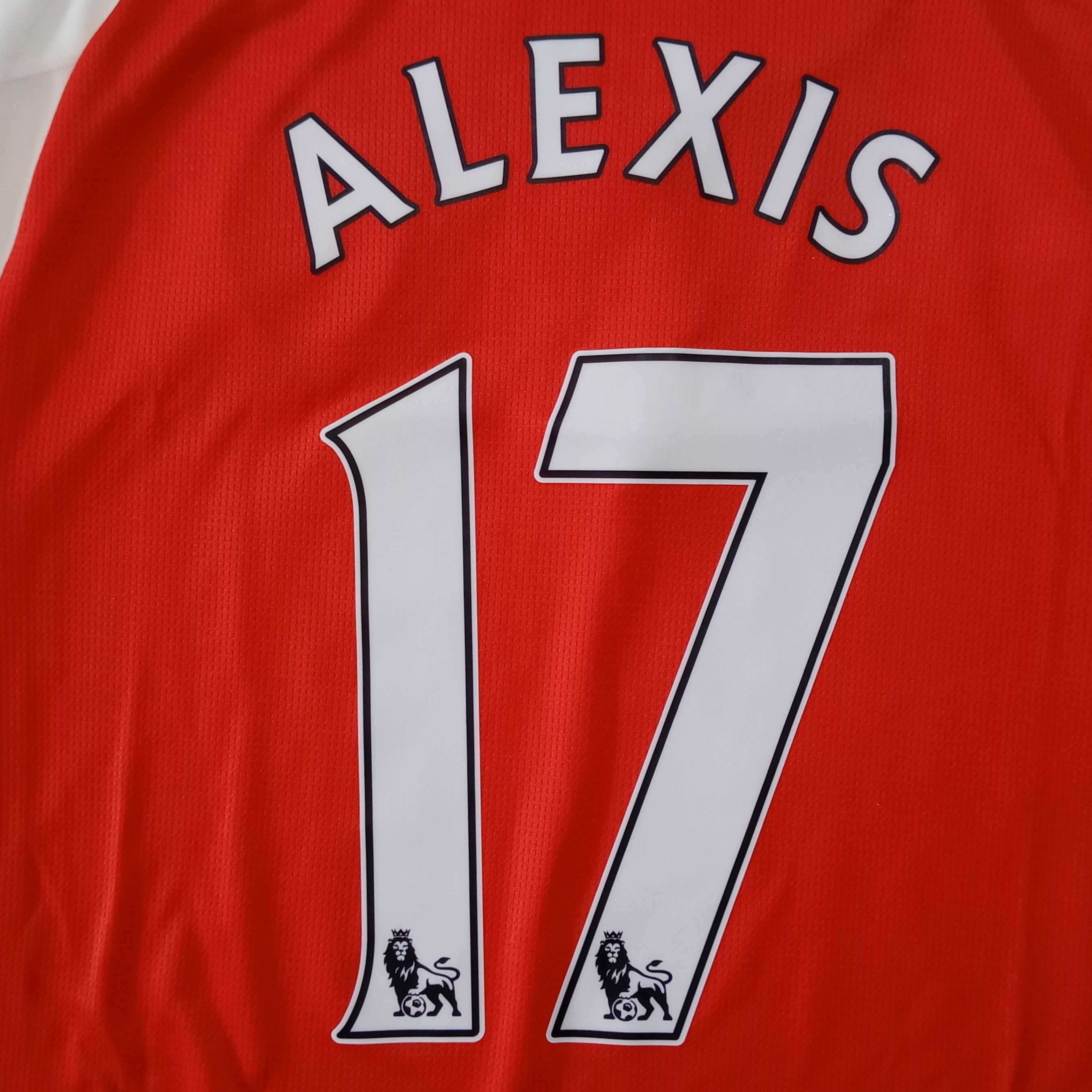 Puma Arsenal 2015-2016 Home Jersey Alexis Sanchez 17 Size US XL / EU 56 / 4 - 4 Thumbnail