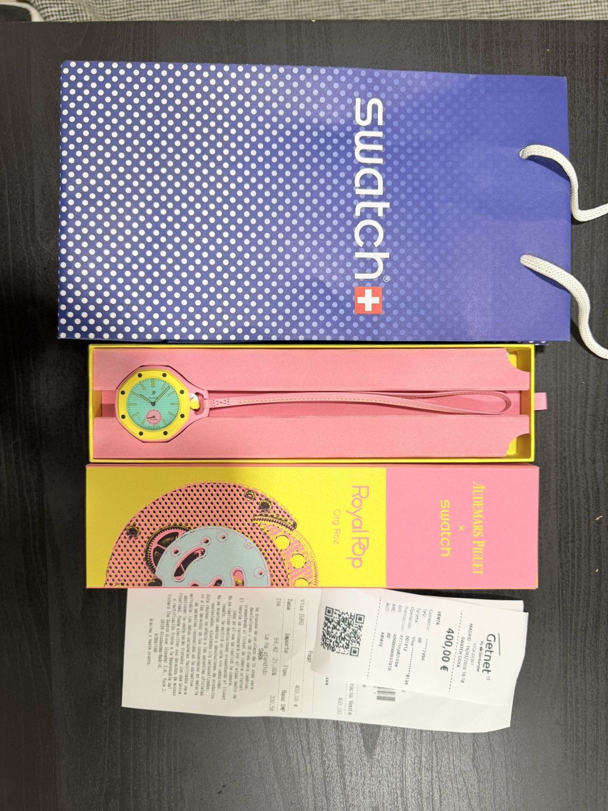 Swatch Swatch Royal pop Size 40 - 1 Thumbnail