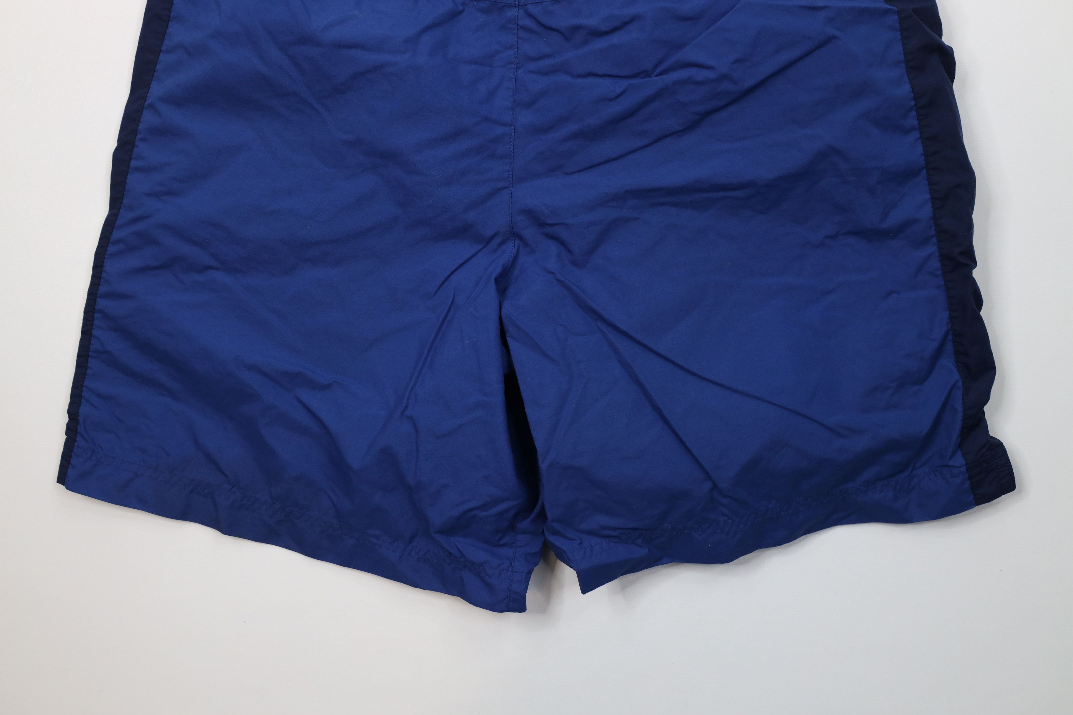 Nike Vintage Nike Spell Out Block Letter Lined Shorts Swim Trunks Size US 34 / EU 50 - 12 Thumbnail