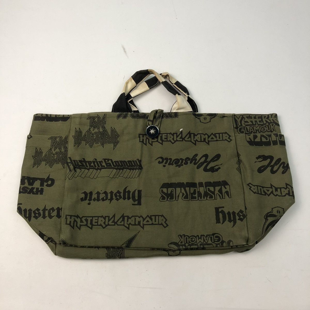 Hysteric Glamour ‼️LASTDROP‼️ HYSTERIC GLAMOUR MILITARY ROCK CARRY TOTE BAG Size ONE SIZE - 1 Thumbnail