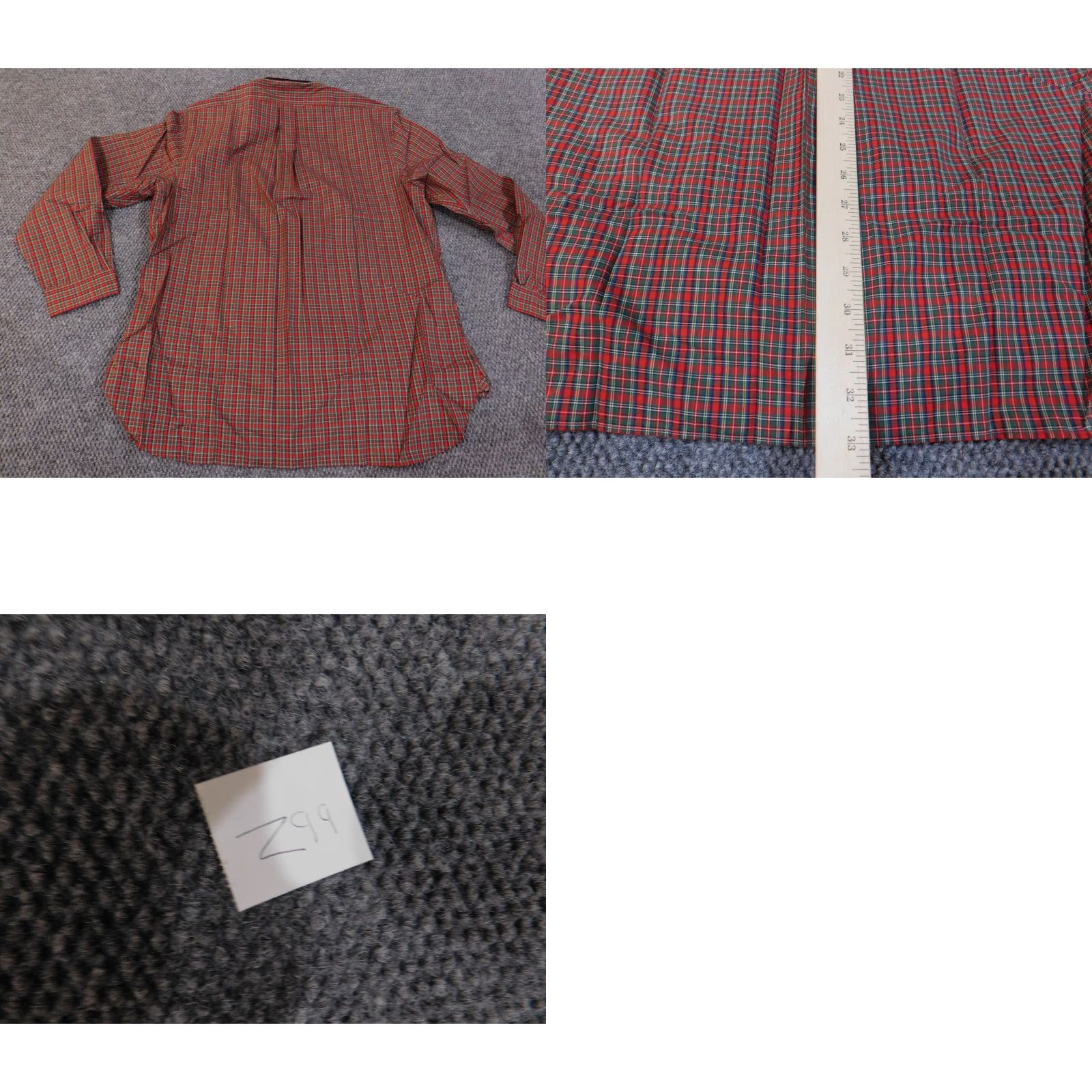 Ralph Lauren ralph lauren Mens shirt 17 34 35 red plaid pony button up business casual dress shirt Size US XL / EU 56 / 4 - 8 Thumbnail