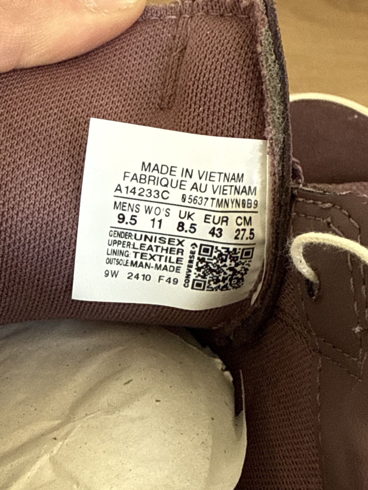 Converse Converse Chuck Taylor All Star Platform Ox “Rugged Brown” Size US 9.5 / EU 42-43 - 2 Thumbnail