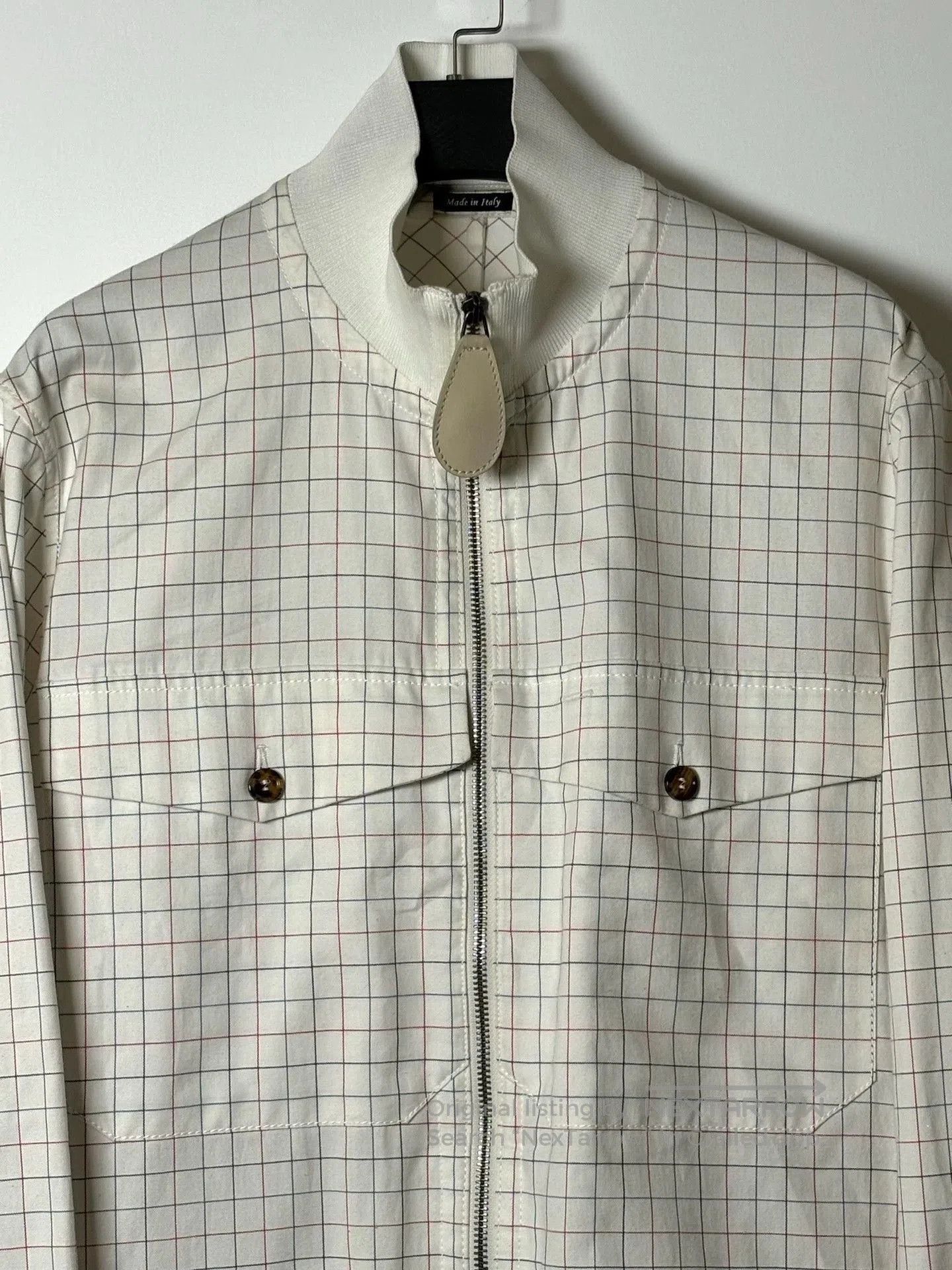 Maison Margiela Checkered Lightweight Zip. Size US S / EU 44-46 / 1 - 3 Thumbnail