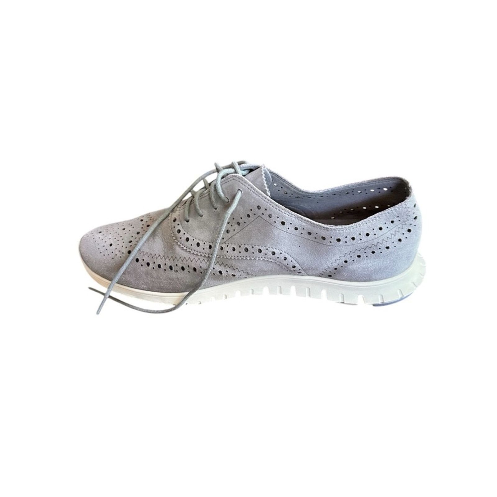 Cole Haan Cole Haan Zerogrand Wingtip Suede Oxford Sneakers Size US 10 / IT 40 - 7 Thumbnail