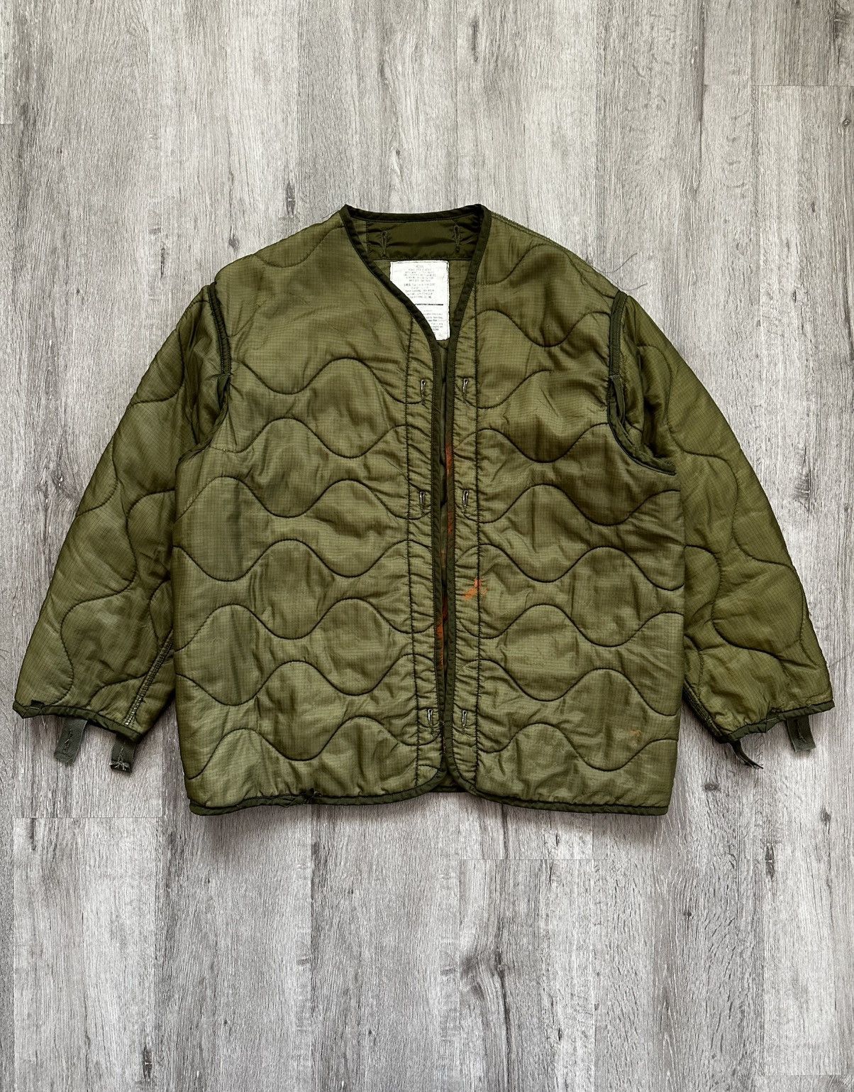 Vintage Vintage Military Jacket Lining Size US M / EU 48-50 / 2 - 1 Thumbnail