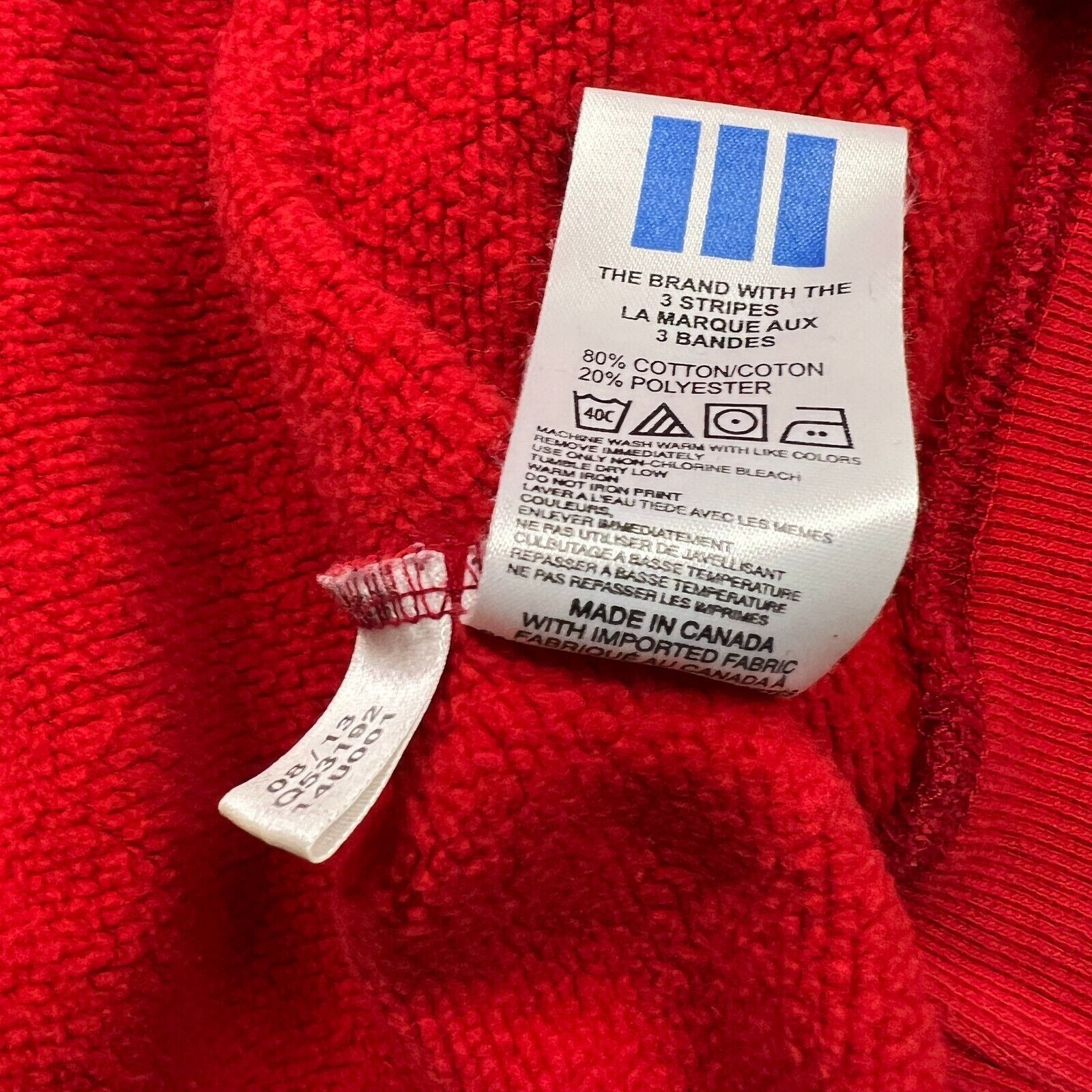 Adidas × Vintage Adidas Sweatshirt Large Trefoil Spell Out Pullover Crewneck Size US L / EU 52-54 / 3 - 5 Thumbnail