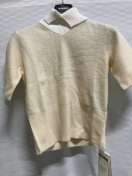 Jil Sander o1loc1c1124 T- Shirt in Beige Size L / US 10 / IT 46 - 1 Preview
