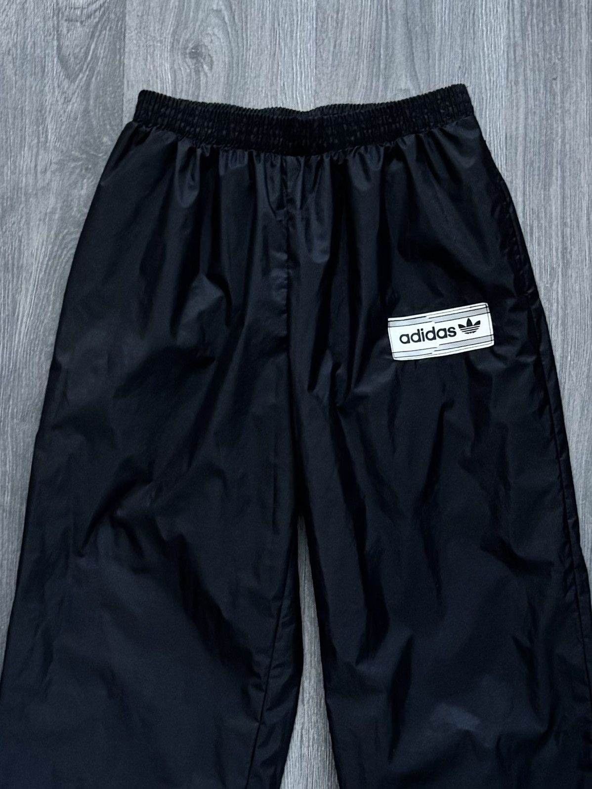 Adidas 90s Vintage Adidas Rain Track Pants Size US 32 / EU 48 - 2 Thumbnail
