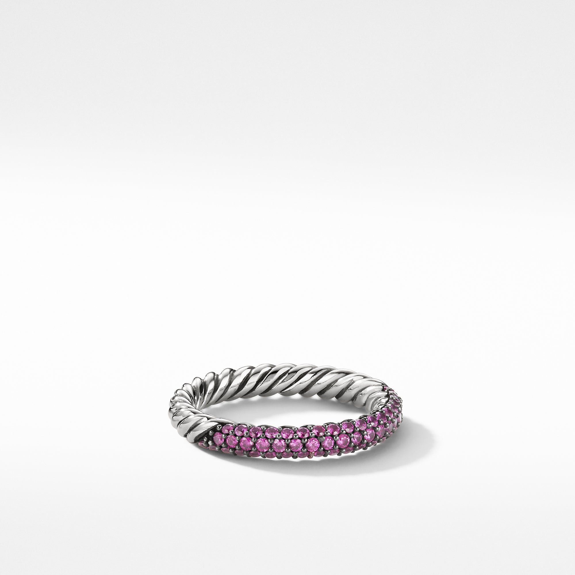 David Yurman o1w1db10526 R12139 Size:9/Petite Pave Ring in Silver Size ONE SIZE - 1 Preview