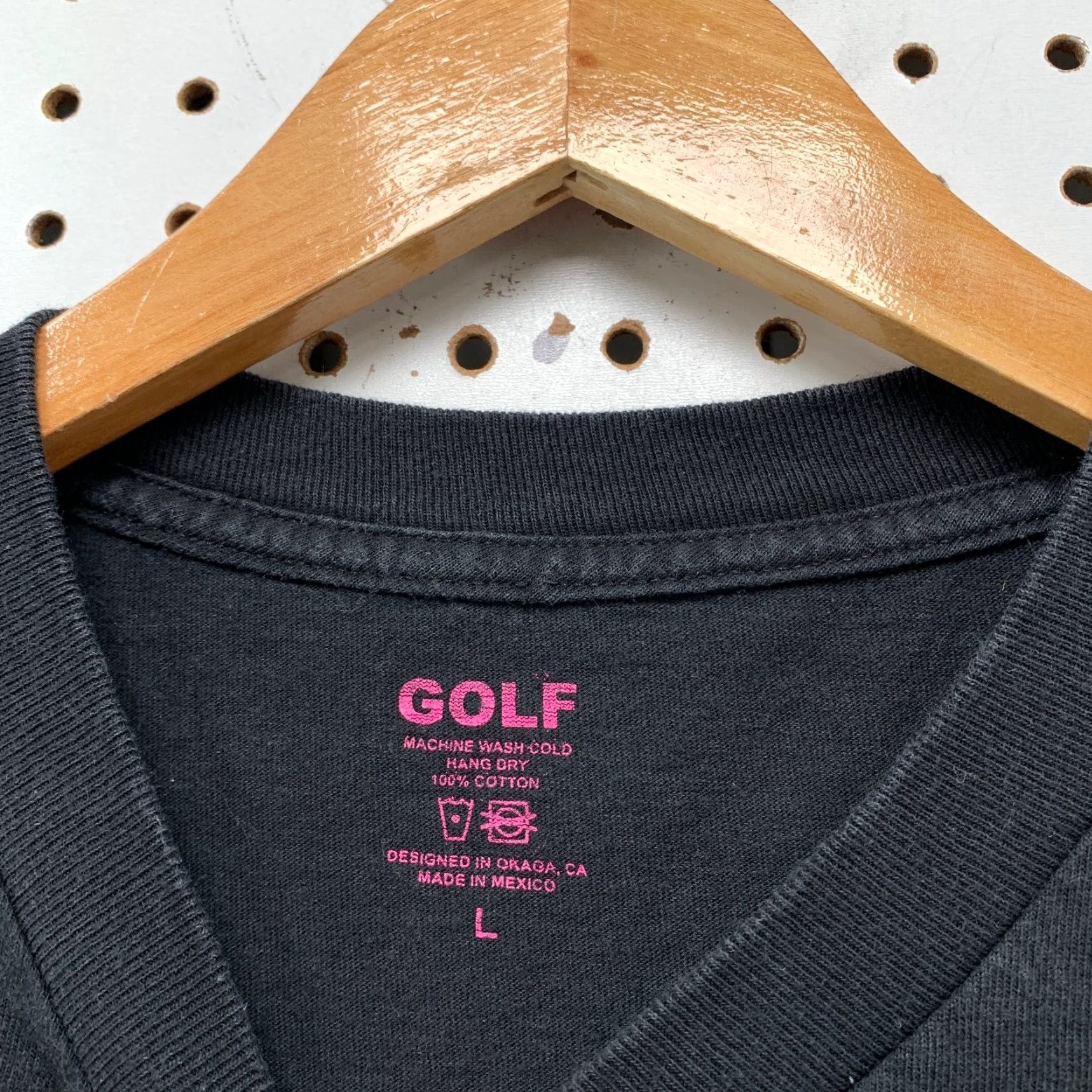 Golf Wang Golf Wang Igor Shirt Mens Large Black Tyler Creator Black Short Sleeve Size US L / EU 52-54 / 3 - 4 Thumbnail