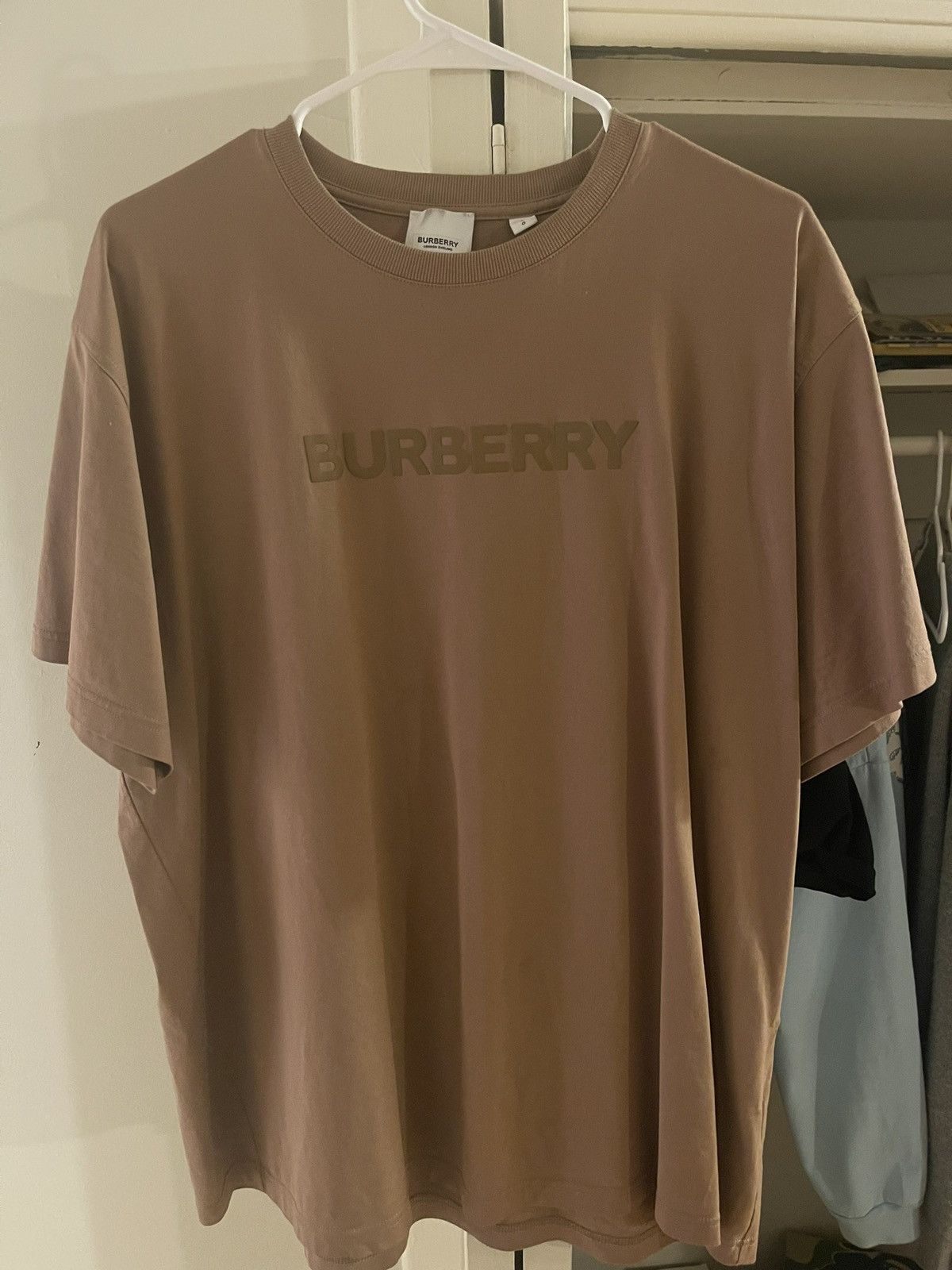 Burberry BURBERRY Logo Print T-shirt Size US L / EU 52-54 / 3 - 4 Thumbnail