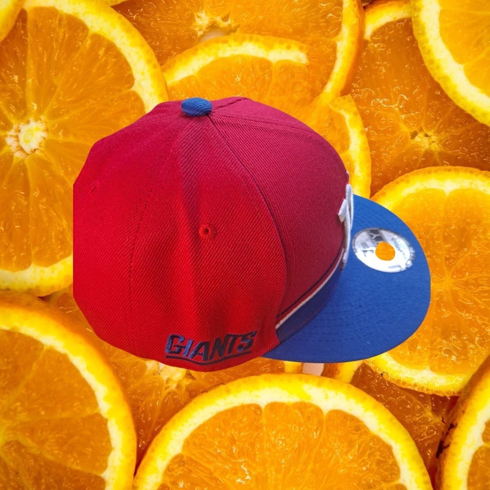 New Era New York Giants New Era 9FIFTY Snapback Hat NFL Football Cap Size ONE SIZE - 5 Thumbnail