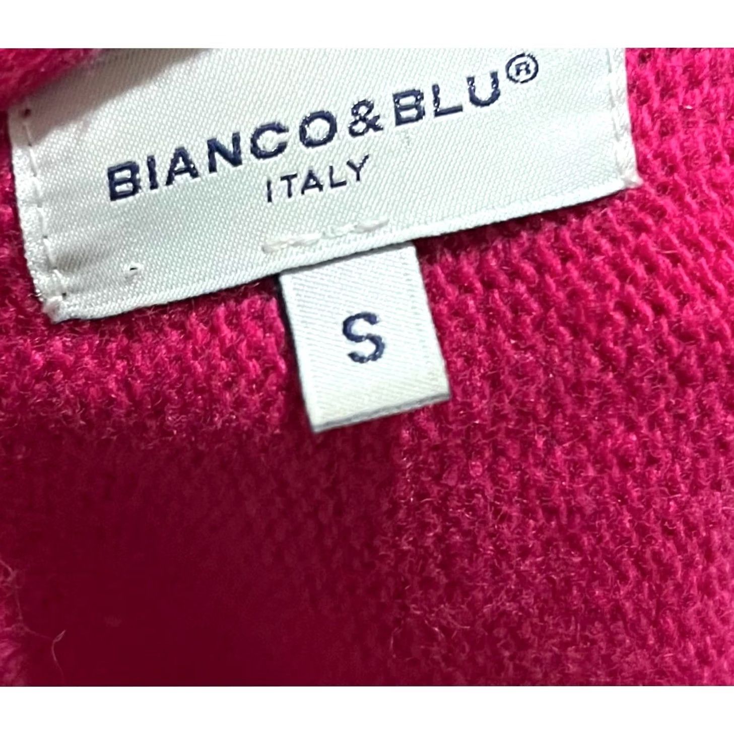 Vintage Bianco & Blu Sweater Women’s Wool Blend Pink Pullover Small Made in Italy Size S Size S / US 4 / IT 40 - 7 Thumbnail