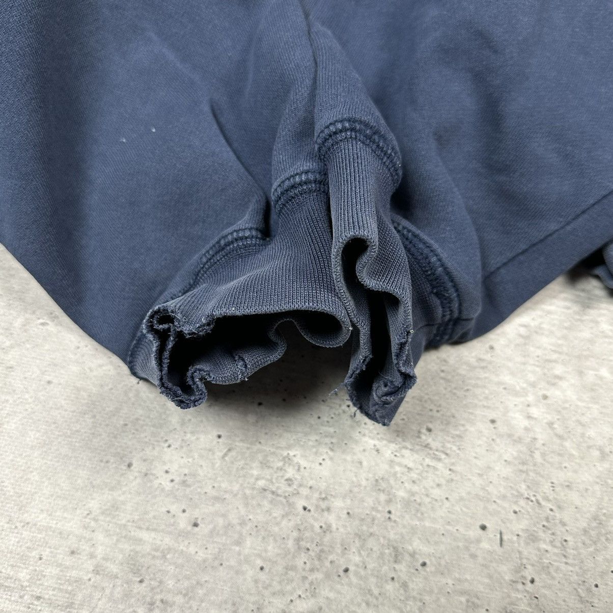Adidas × Vintage Vintage 90s Adidas Equipment 1/4 Zip Sweatshirt Blue Size US M / EU 48-50 / 2 - 21 Thumbnail