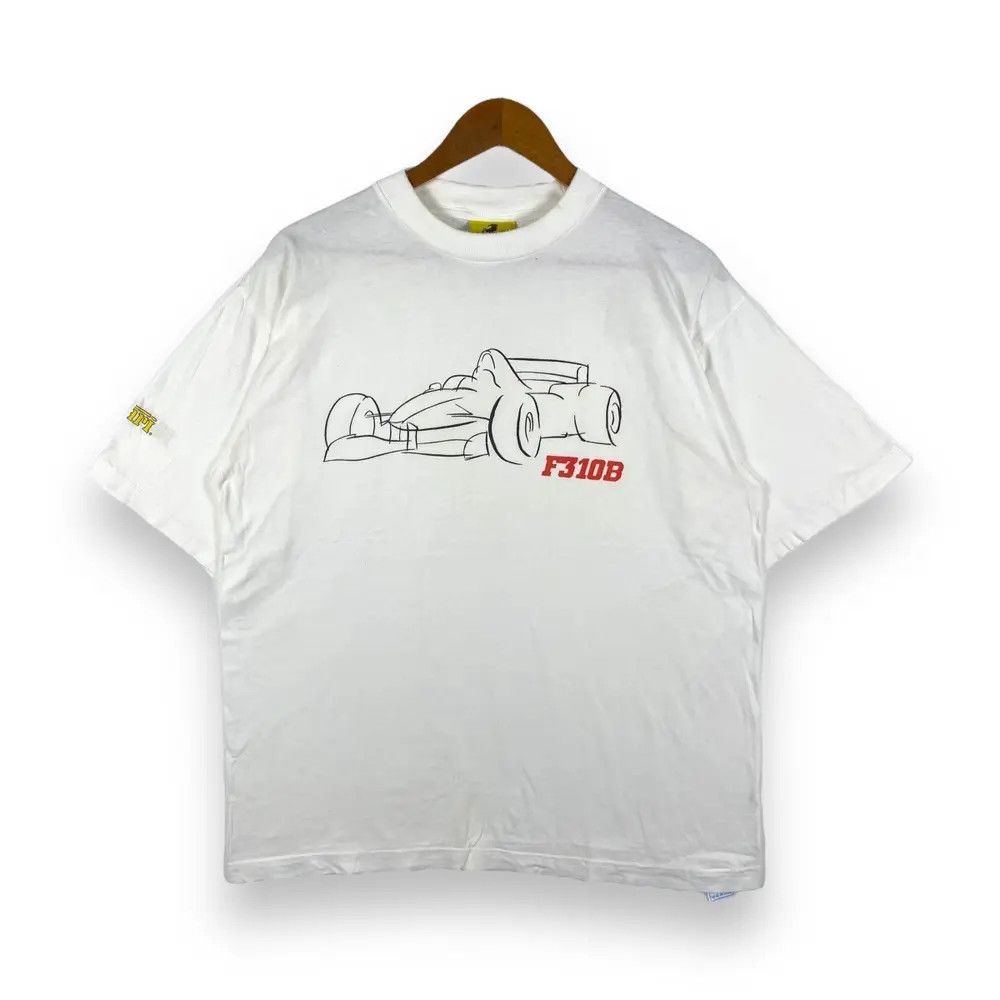 Ferrari Vintage 90's FERRARI F310B Formula One Schumacher Tee Shirt Size US L / EU 52-54 / 3 - 1 Thumbnail