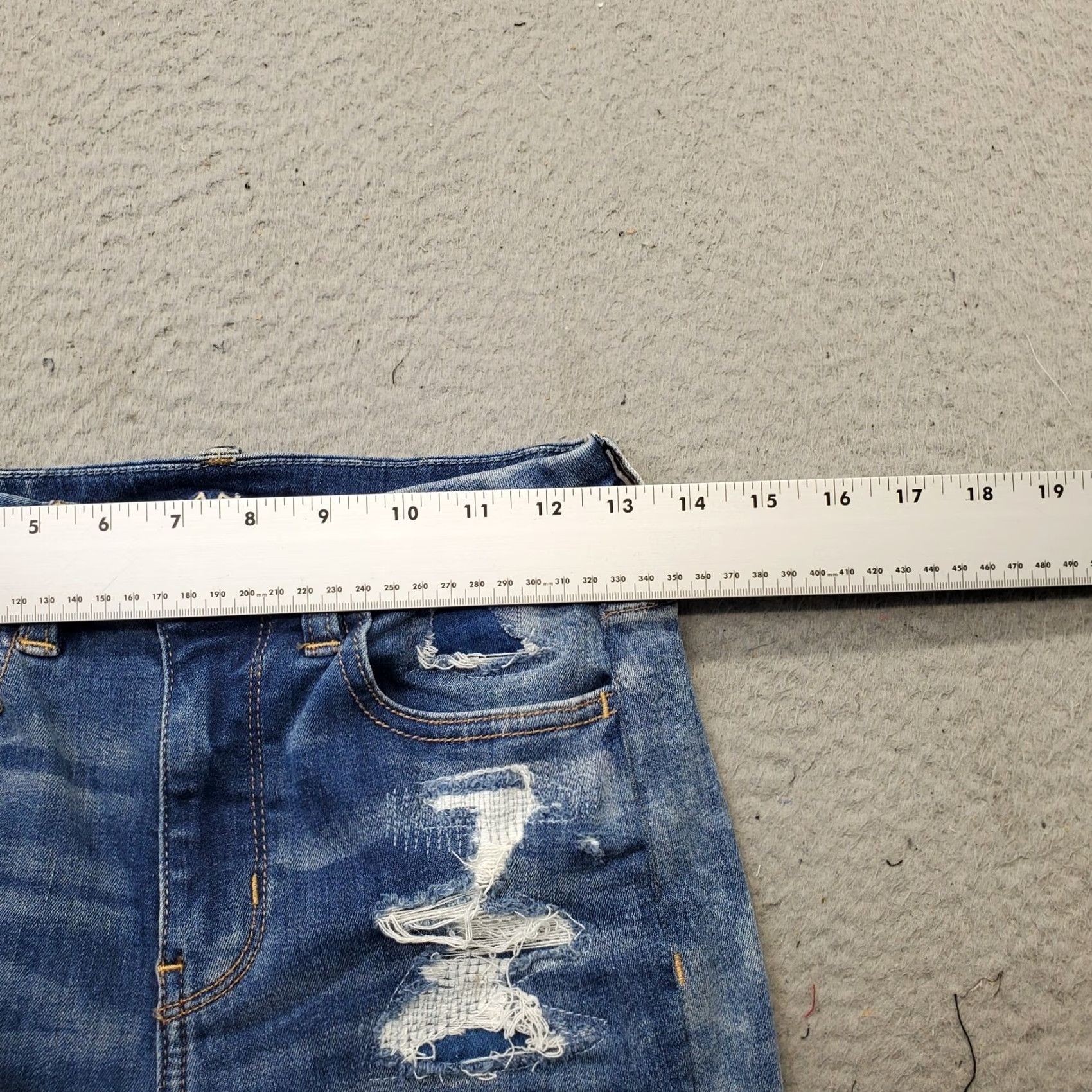 American Eagle Outfitters American Eagle Outfitters Curvy Jegging Jeans Womens 2 Blue Hi-Rise Regular Fit 5-Pocket Denim Jeans Size 26" / US 2 / IT 38 - 6 Thumbnail