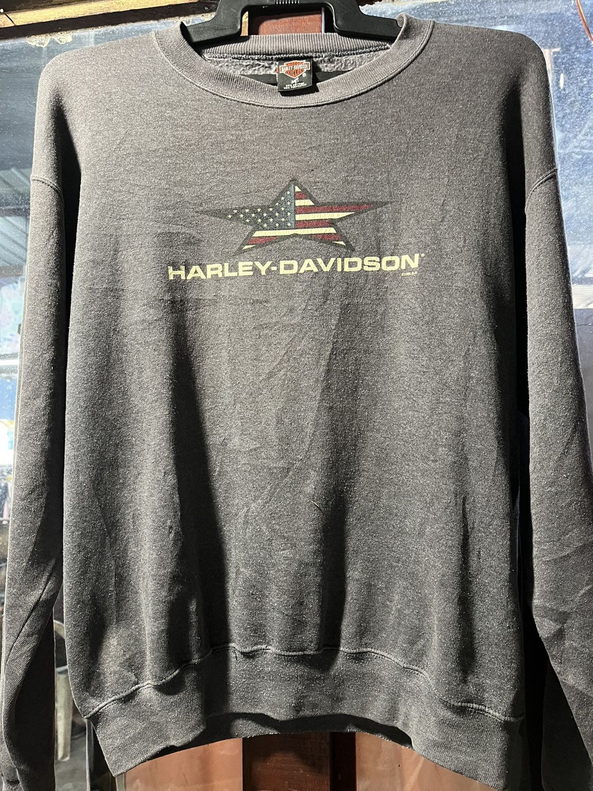Harley Davidson × Vintage Vintage Harley Davidson Sweatshirt Size US M / EU 48-50 / 2 - 1 Thumbnail