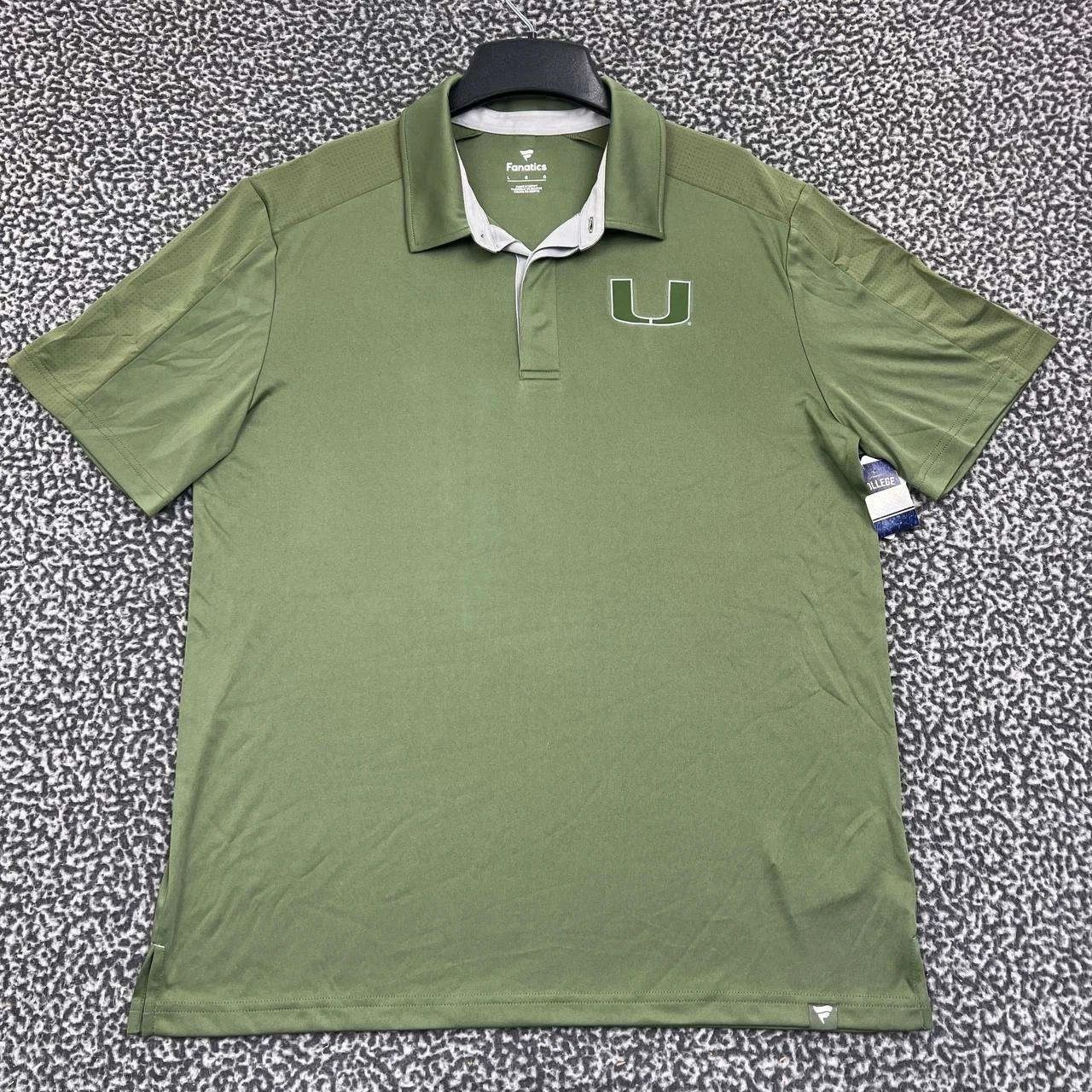 Other Miami Hurricanes Polo Shirt Men Short Sleeve Collared L Size US L / EU 52-54 / 3 - 1 Thumbnail