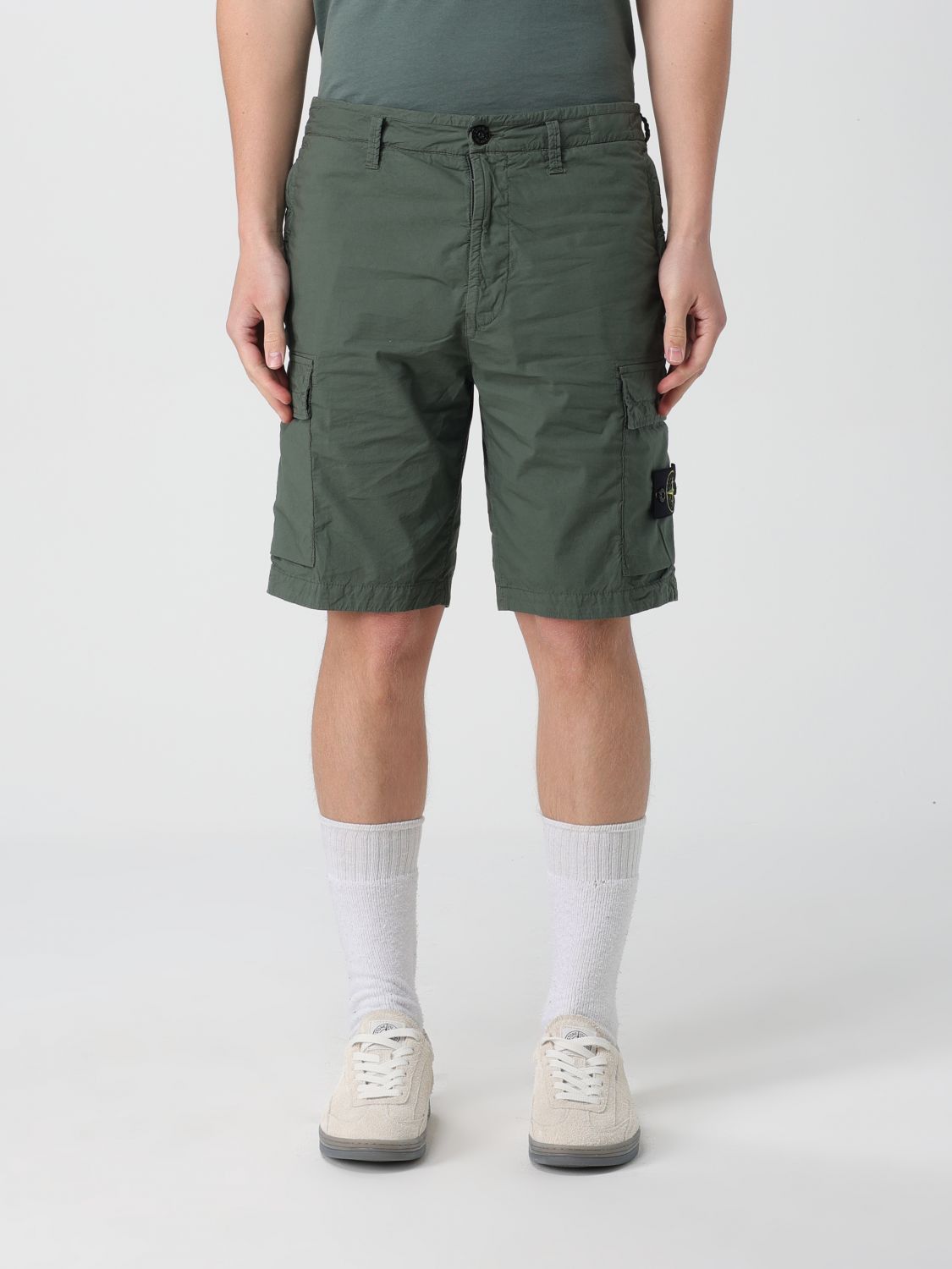 image of Stone Island Short Men Green (Size 32)