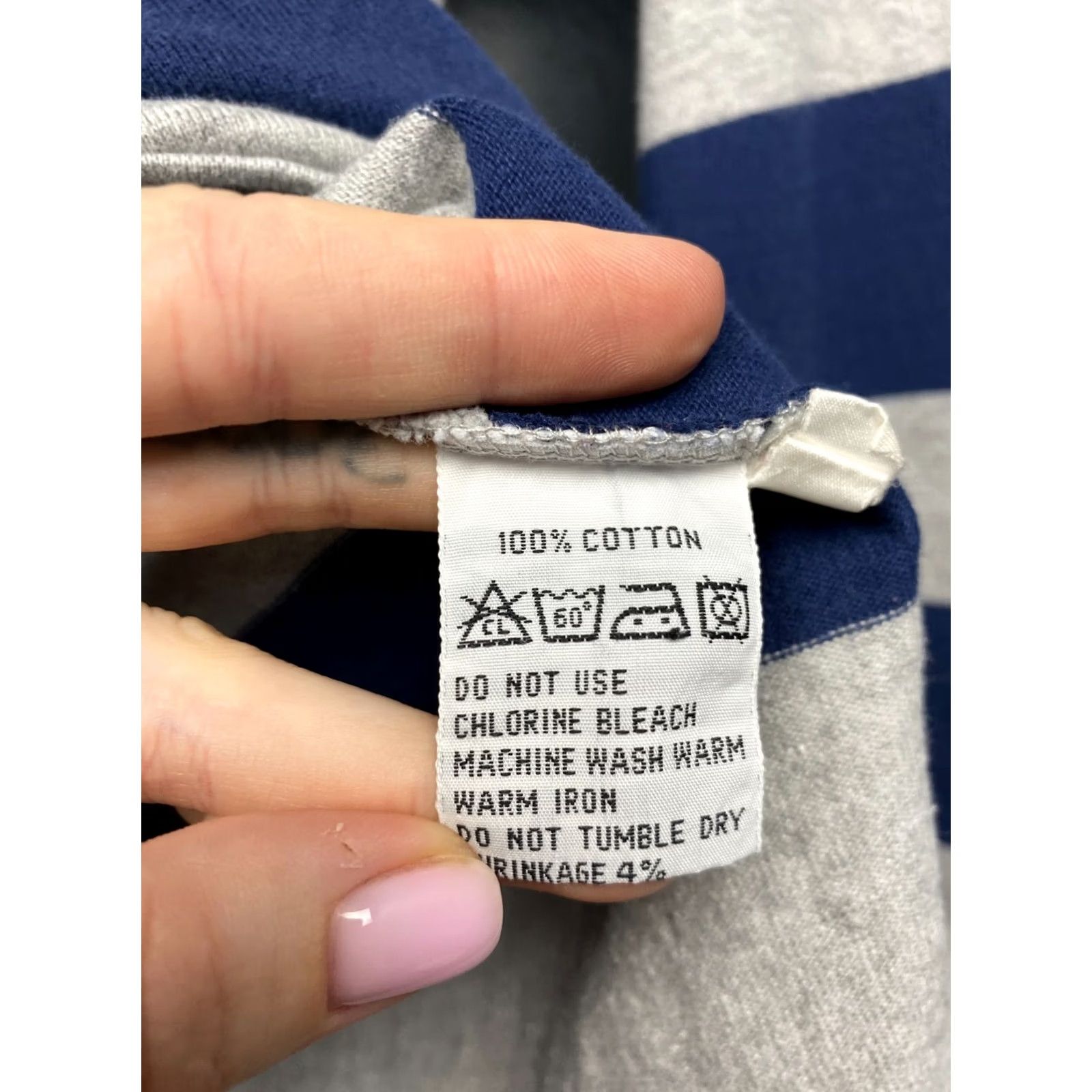 Gant Gant Rugby Polo Shirt Mens 90s Vintage Long Sleeve Size M Gray Striped Polo Size US M / EU 48-50 / 2 - 4 Thumbnail