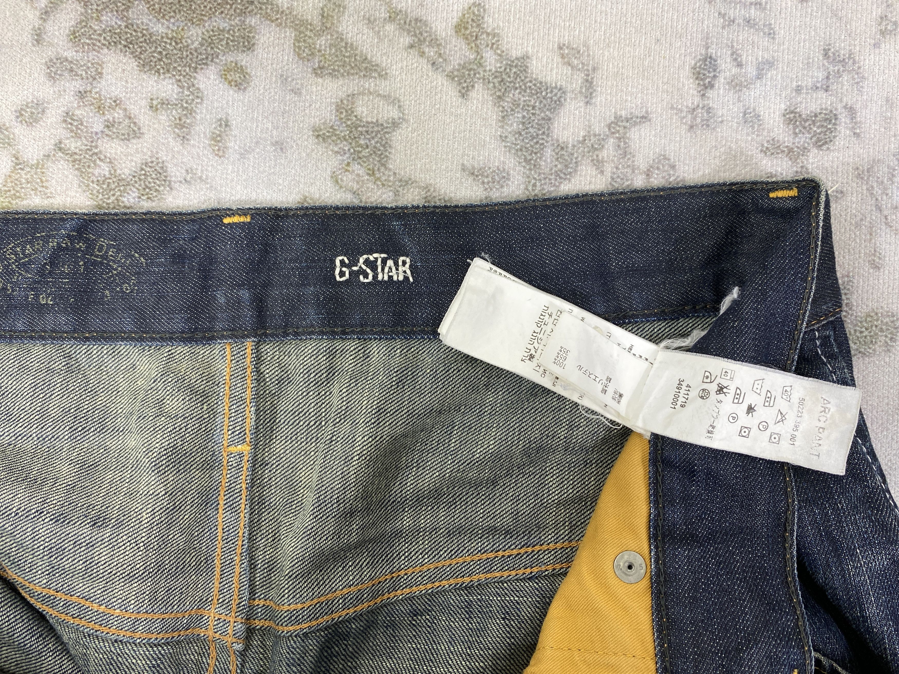 Hysteric Glamour Blue Vintage G-Star Jeans 34x28 - JN3060 Size US 34 / EU 50 - 10 Thumbnail