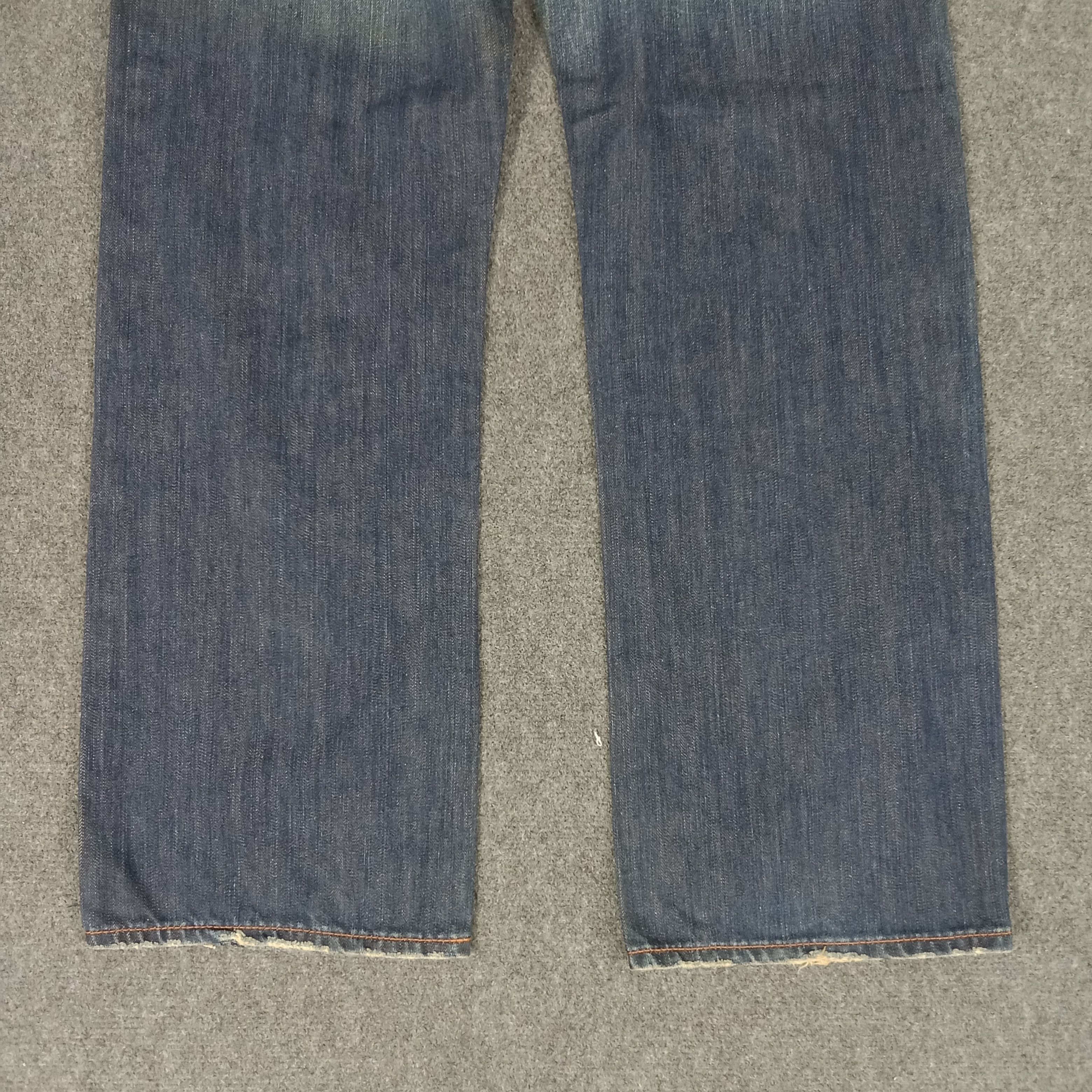 Christian Audigier × Ed Hardy × Vintage Ed Hardy American Designer Embroidery Art Jeans Size US 31 - 5 Thumbnail