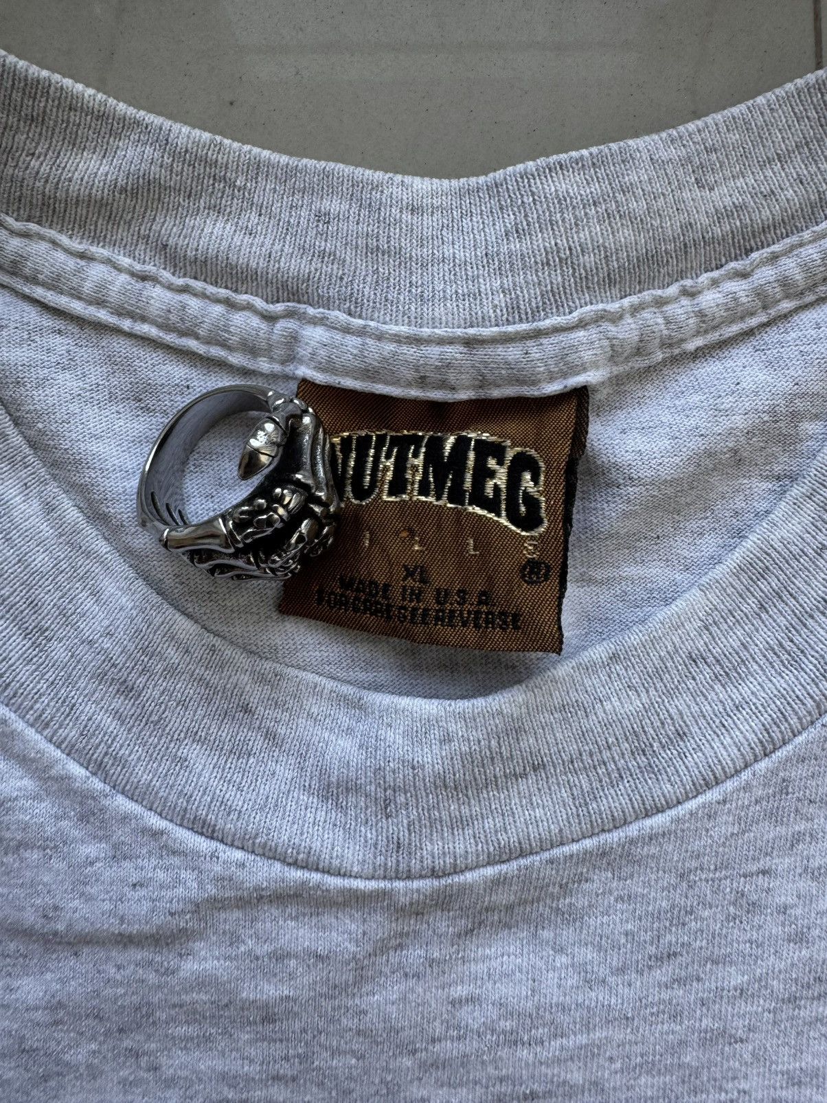 Nutmeg 90s Muhammad Ali Boxer GOAT World Champion VTG Nutmeg Shirt Size US XL / EU 56 / 4 - 7 Thumbnail